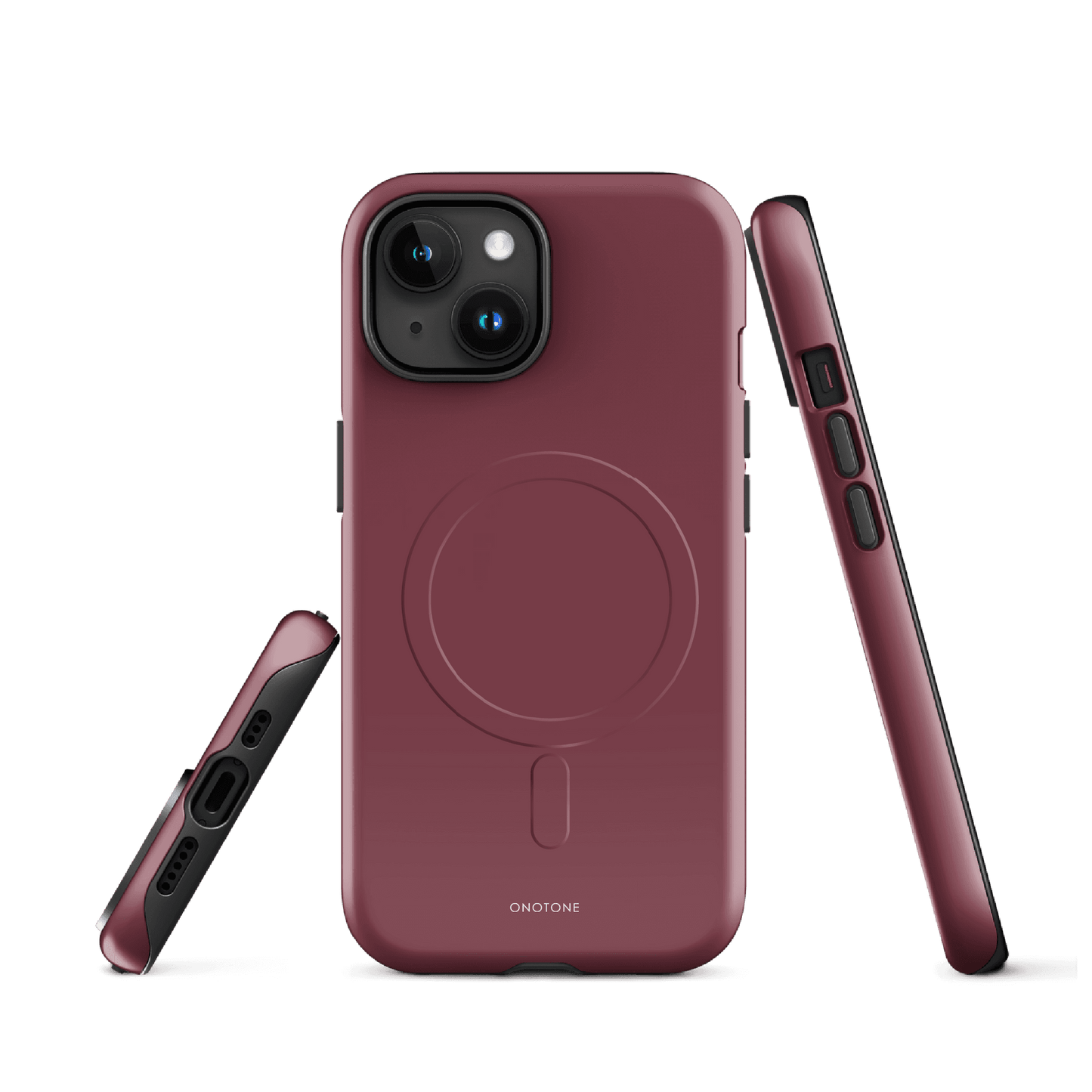 Solid Color red iPhone® Case - Pantone® 195