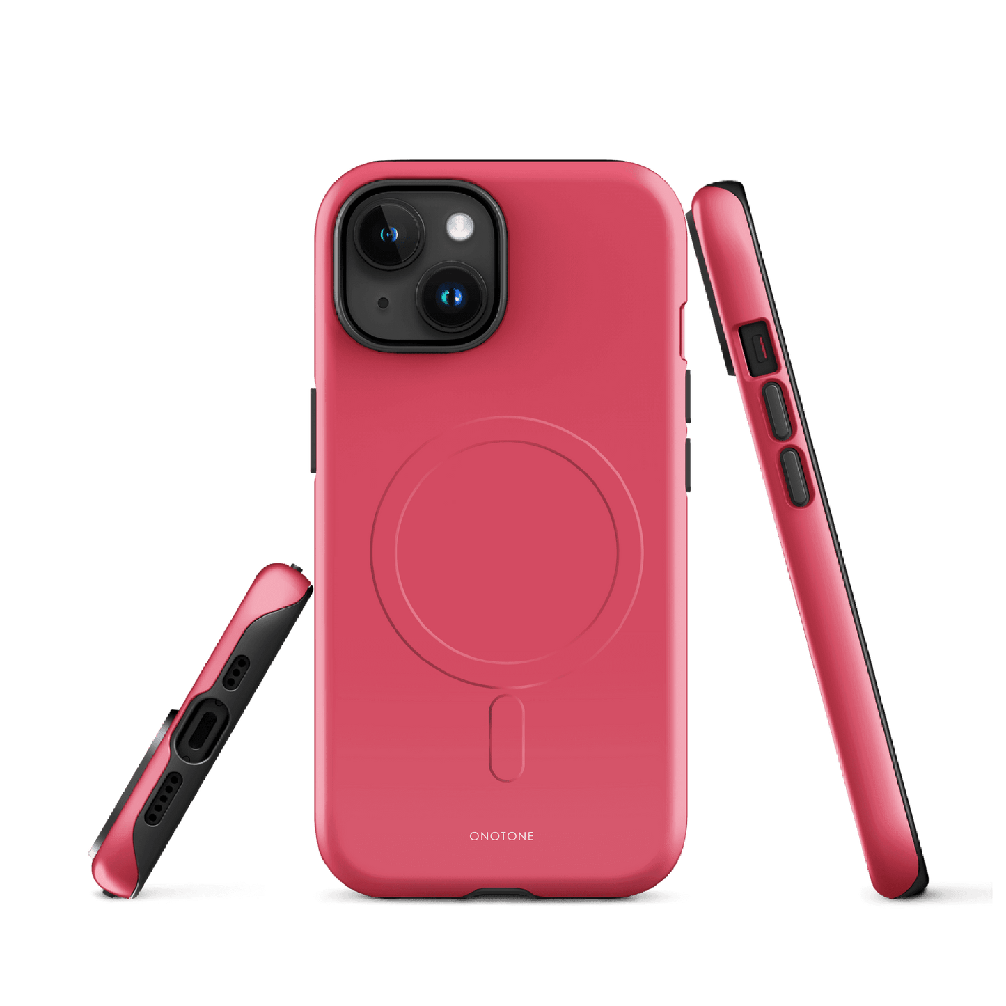 Solid Color red iPhone® Case - Pantone® 198
