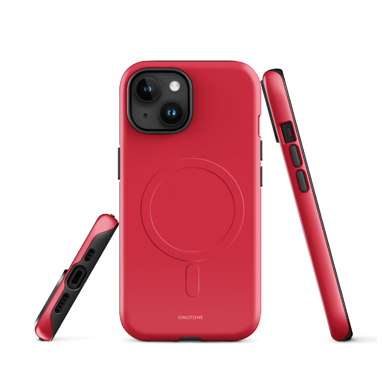Solid Color red iPhone® Case - Pantone® 199