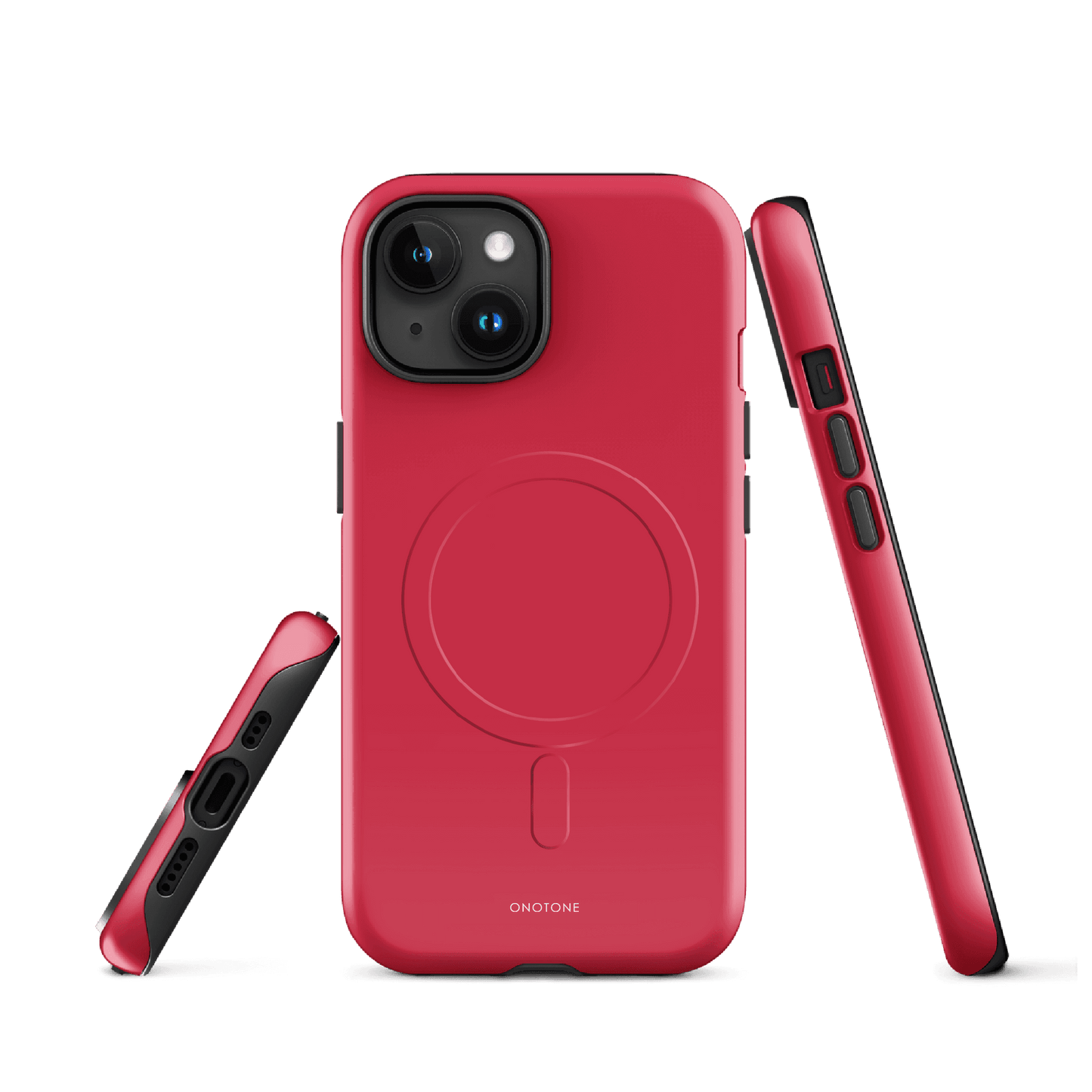Solid Color red iPhone® Case - Pantone® 206