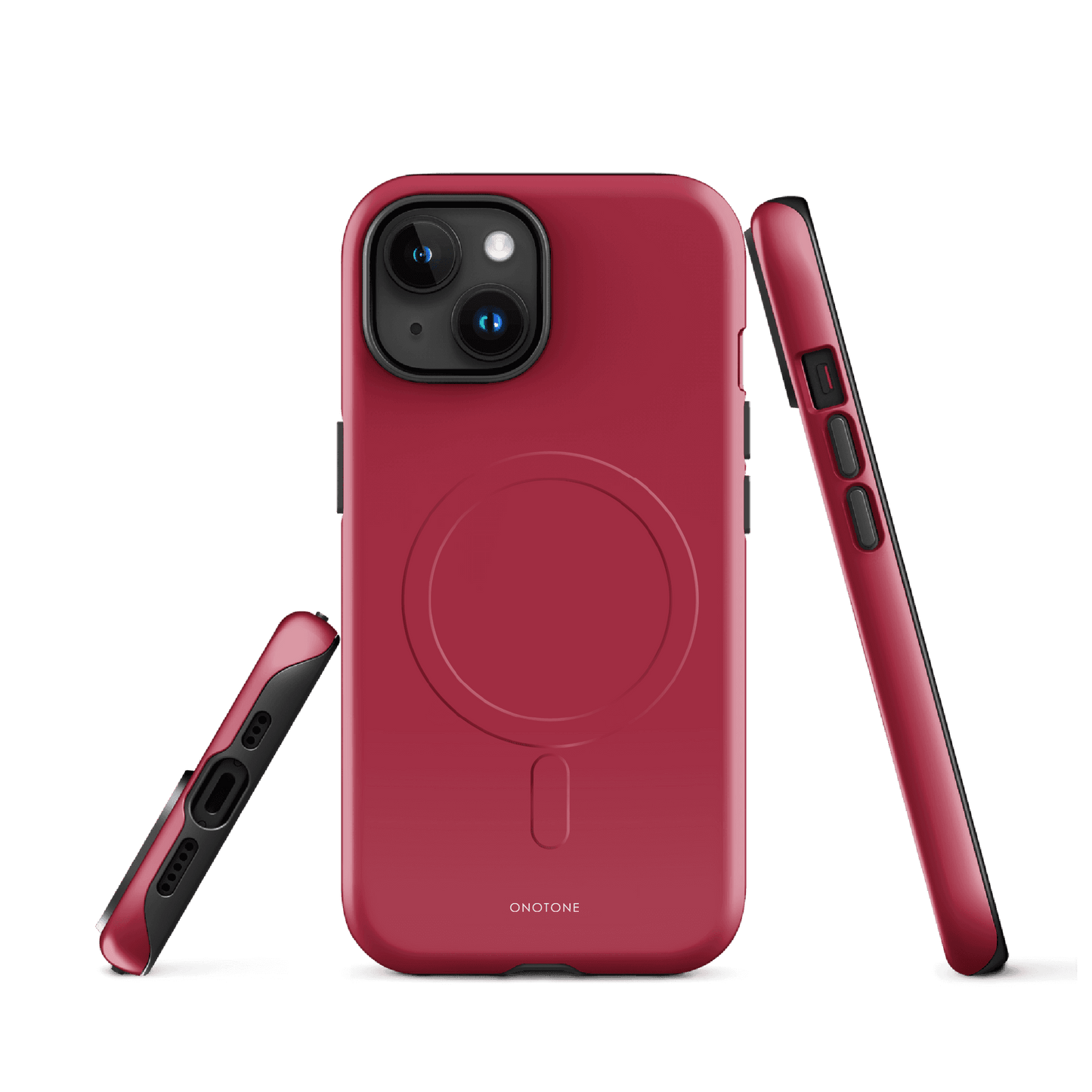 Solid Color red iPhone® Case - Pantone® 207