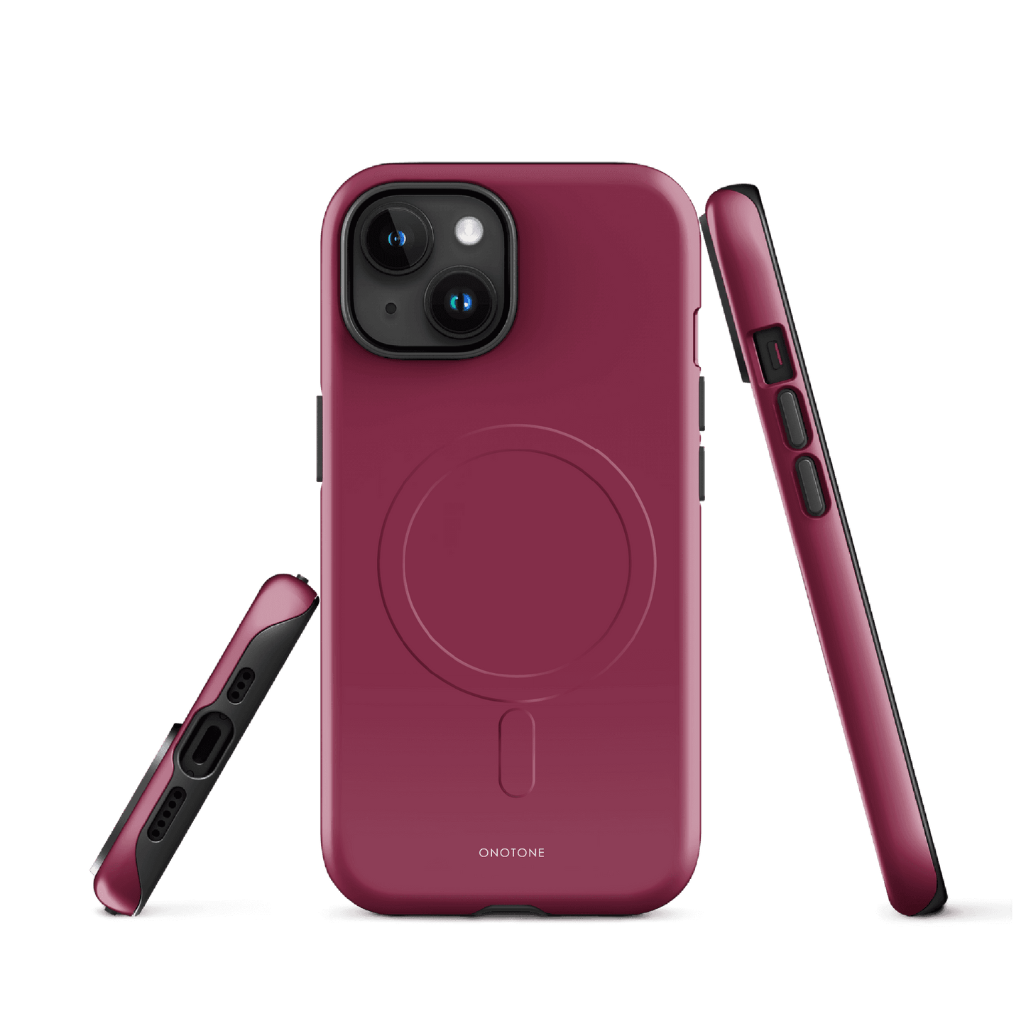 Solid Color red iPhone® Case - Pantone® 208