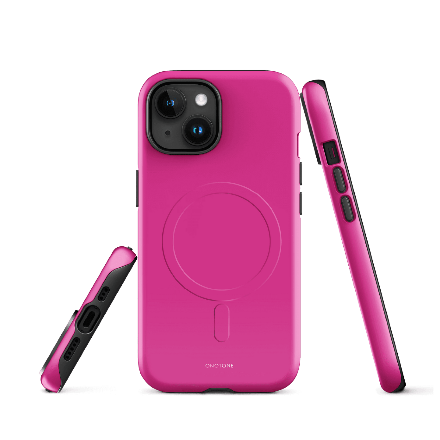 Solid Color hot pink iPhone® Case - Pantone® 225