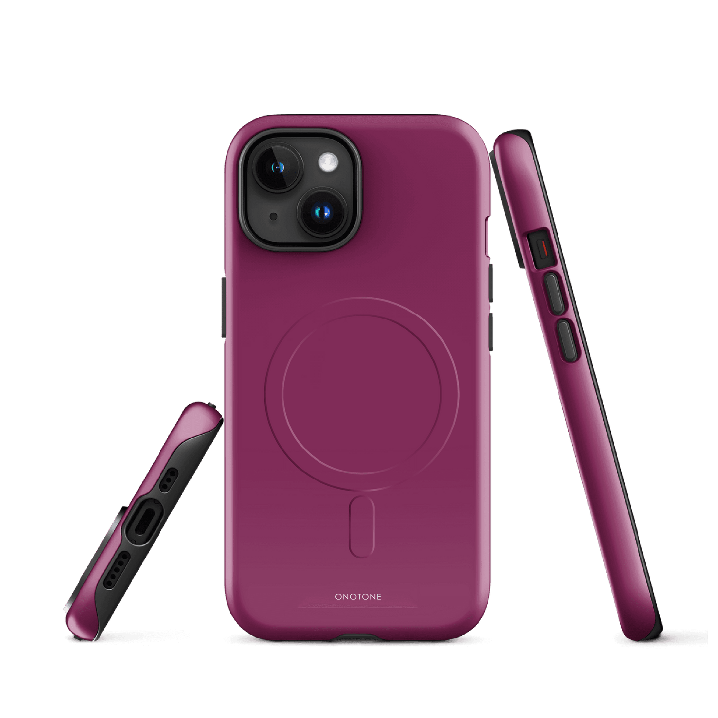 Solid Color purple iPhone® Case - Pantone® 235