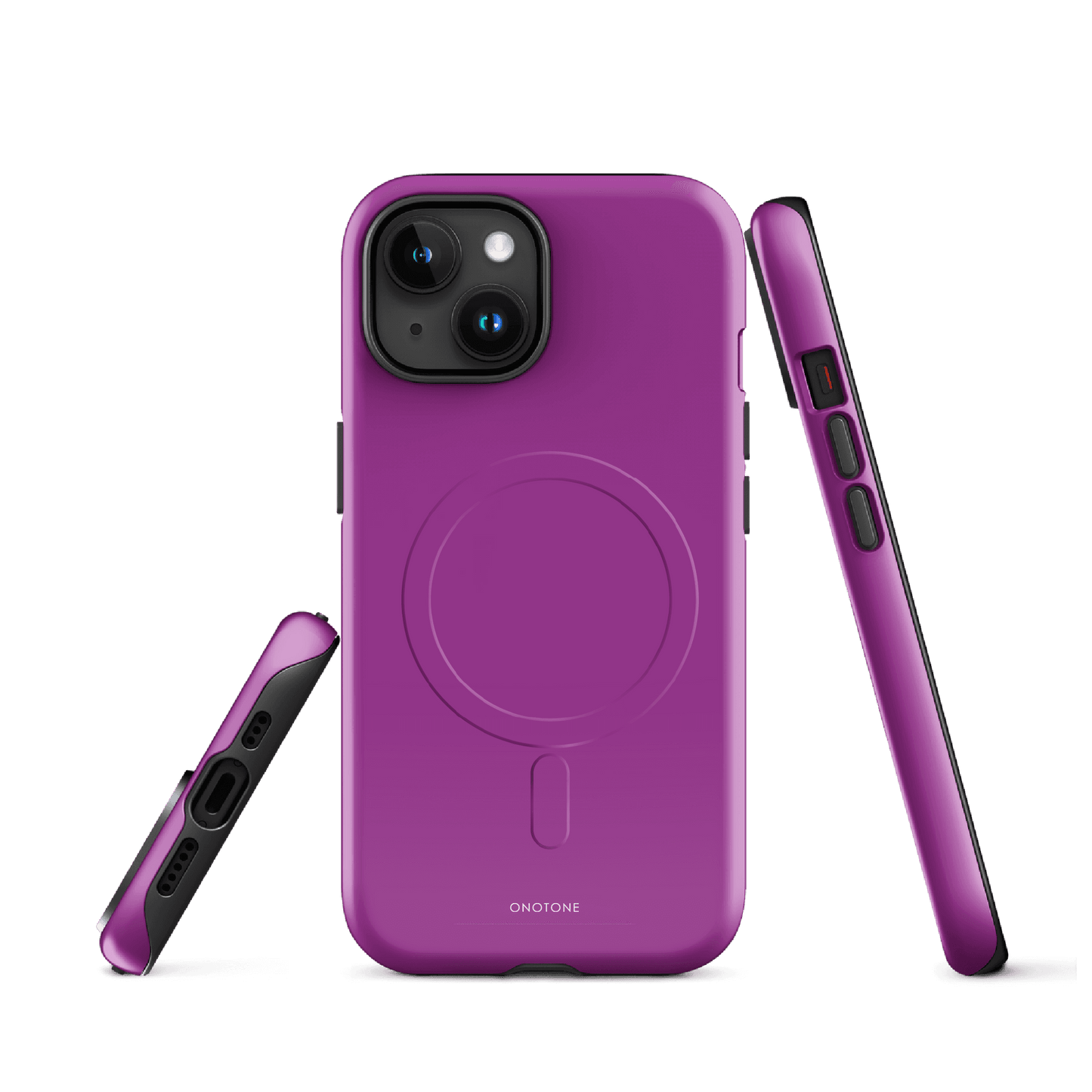 Solid Color purple iPhone® Case - Pantone® 254