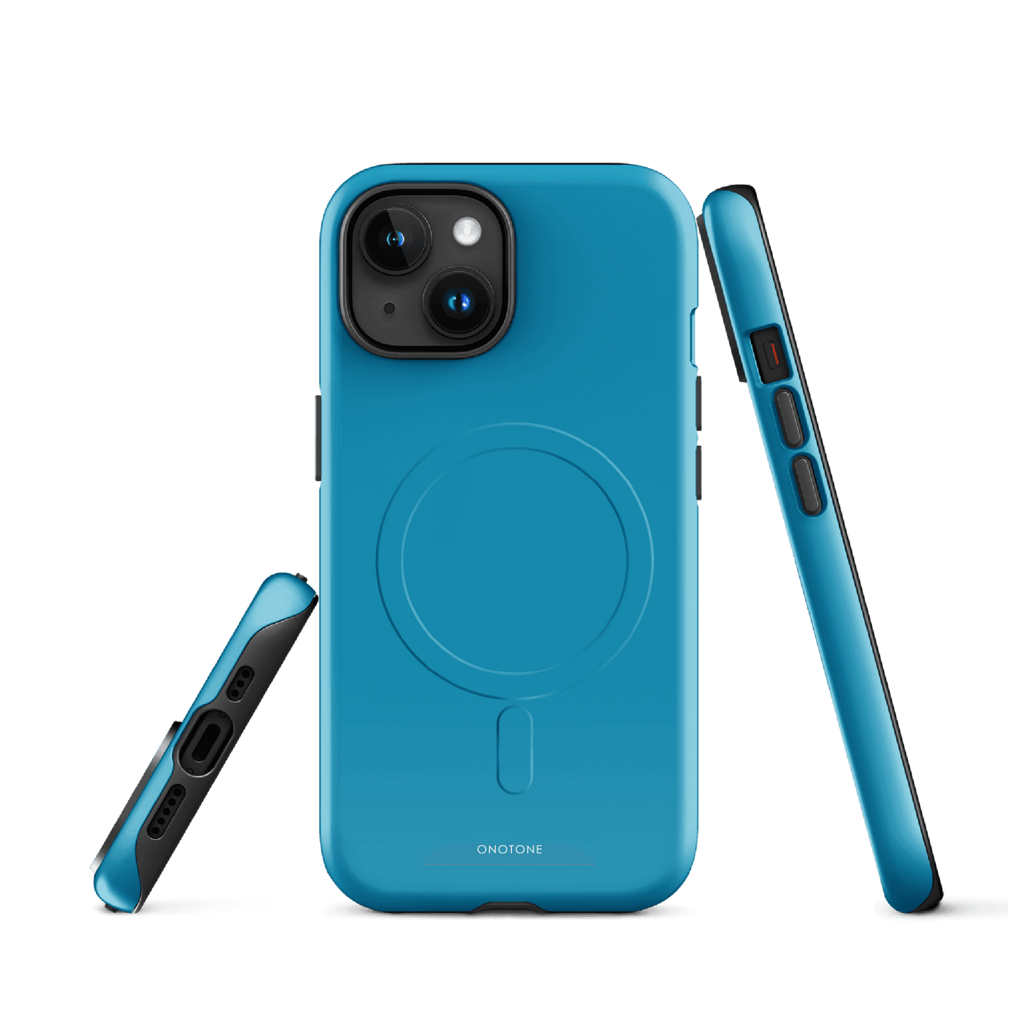 Solid Color blue iPhone® Case - Pantone® 313