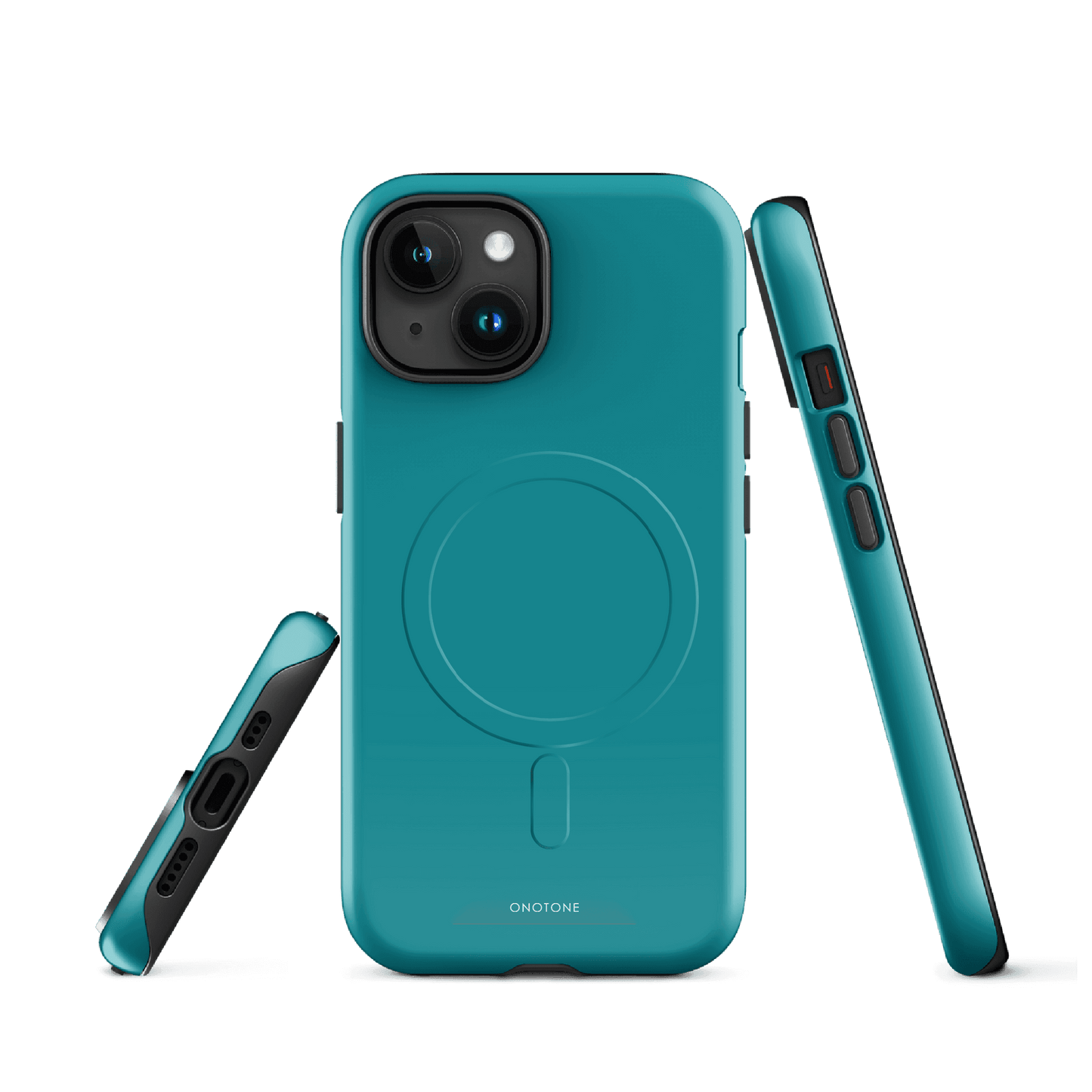 Solid Color teal iPhone® Case - Pantone® 321