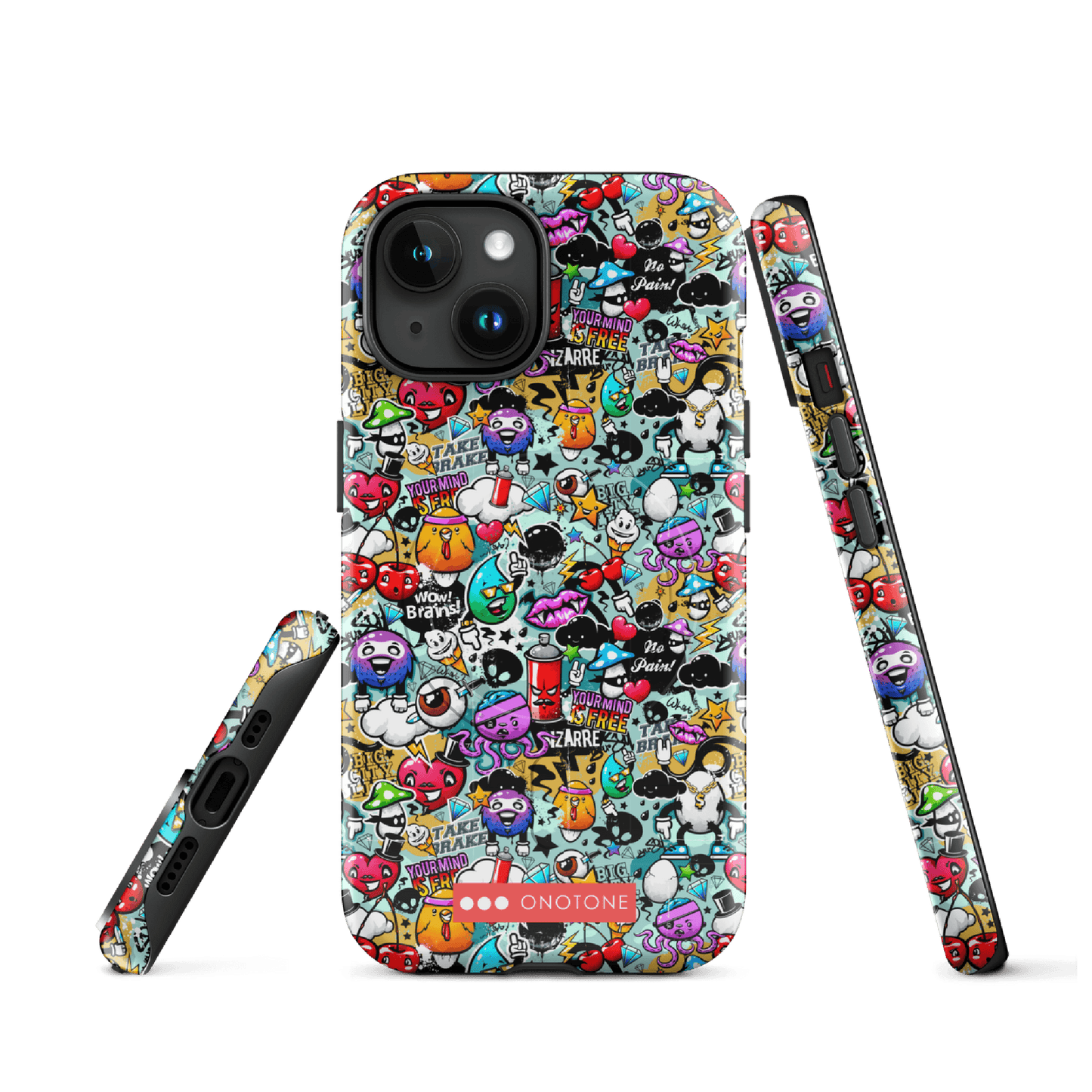 Dual Layer iPhone® Case with Street Art