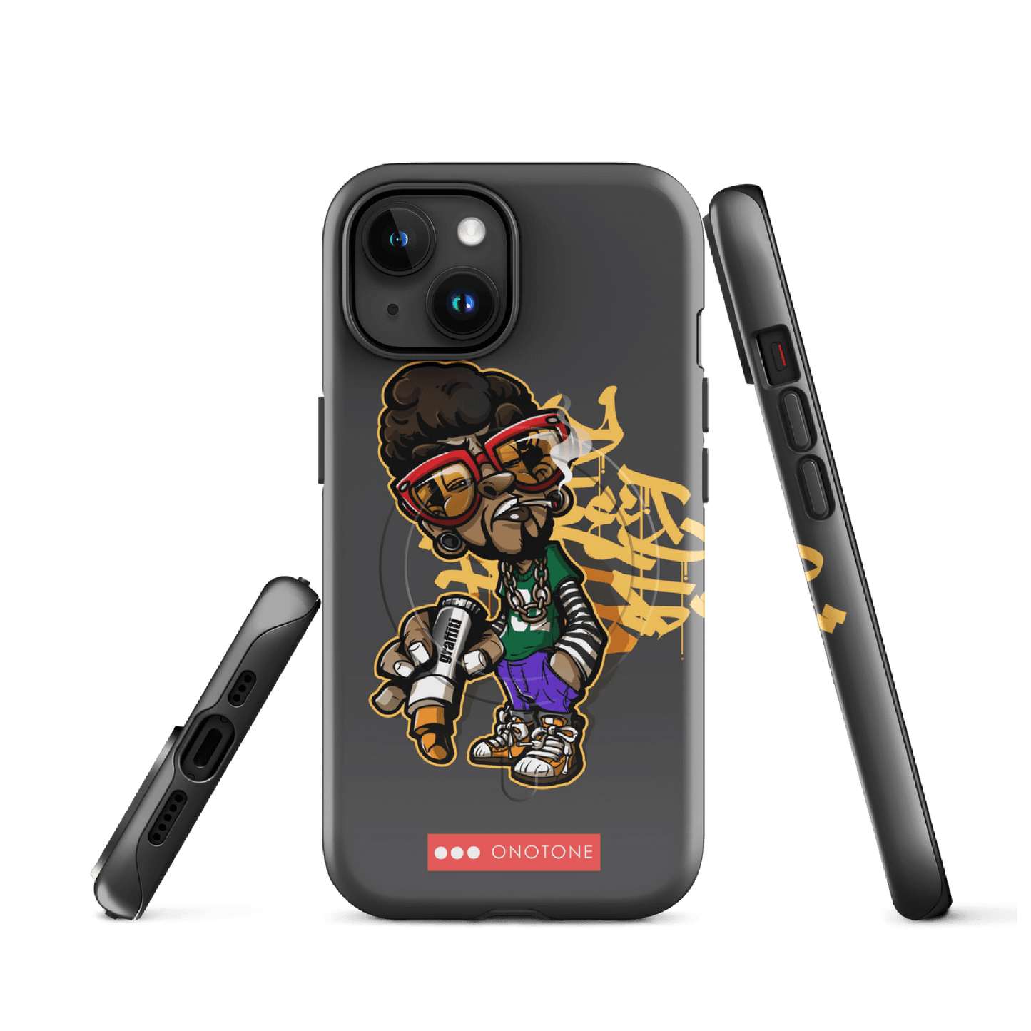 Dual Layer iPhone® Case with Street Art