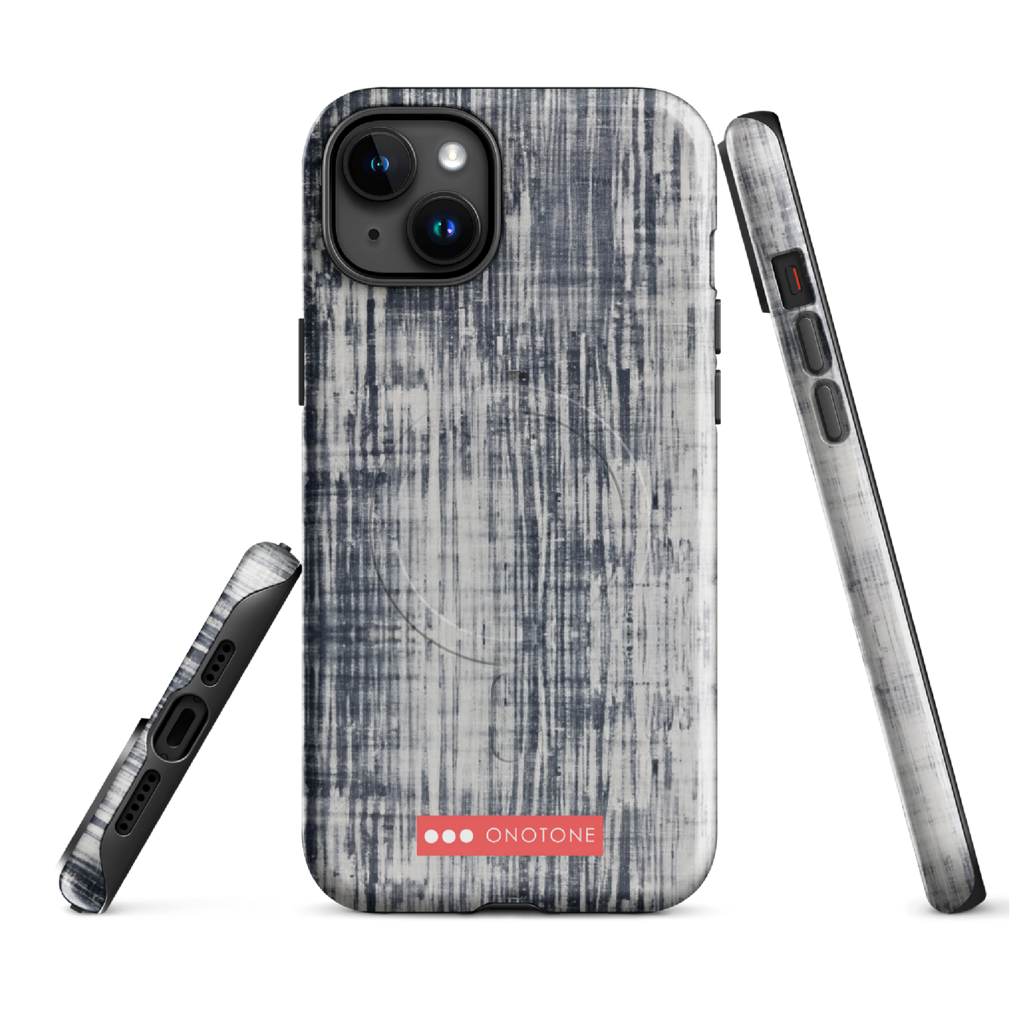 Japanese design indigo iPhone® Case (IND-040)