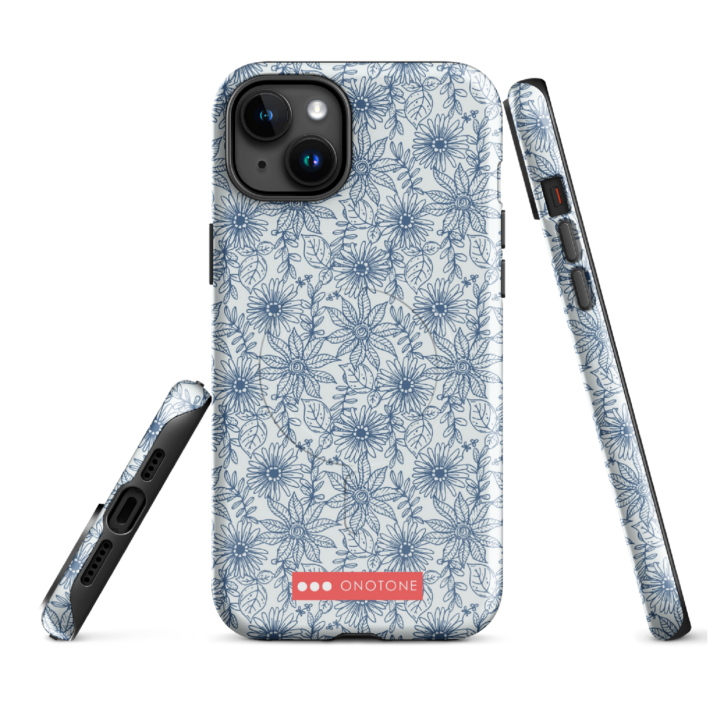 Japanese design indigo iPhone® Case