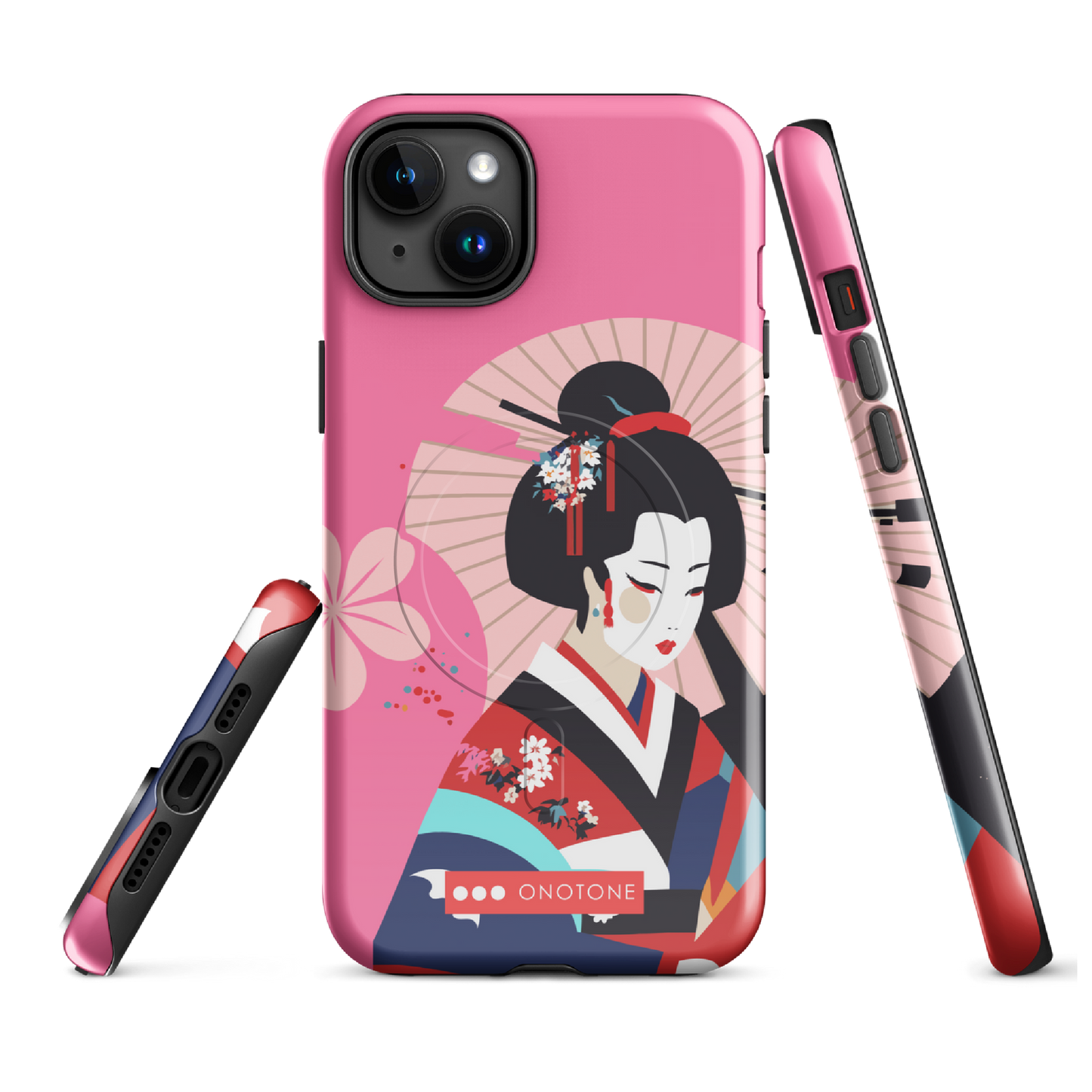 Dual Layer geisha modern iPhone® Case ( MD-2121)