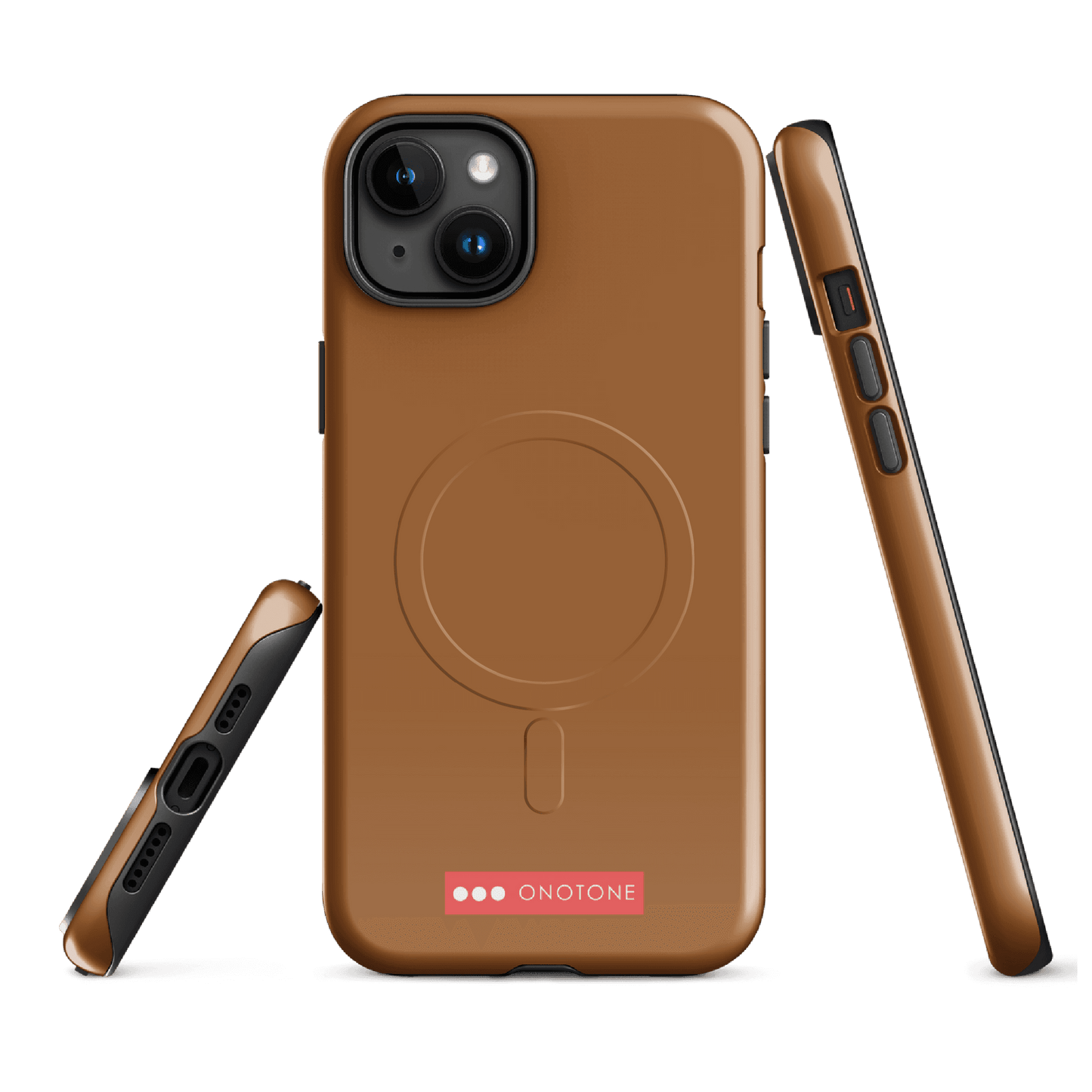 Solid Color brown iPhone® Case - Pantone® 154