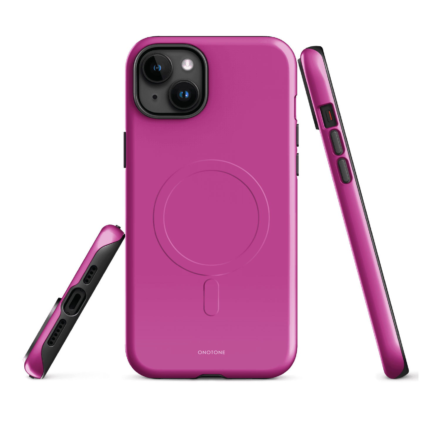 Solid Color pink iPhone® Case - Pantone® 240
