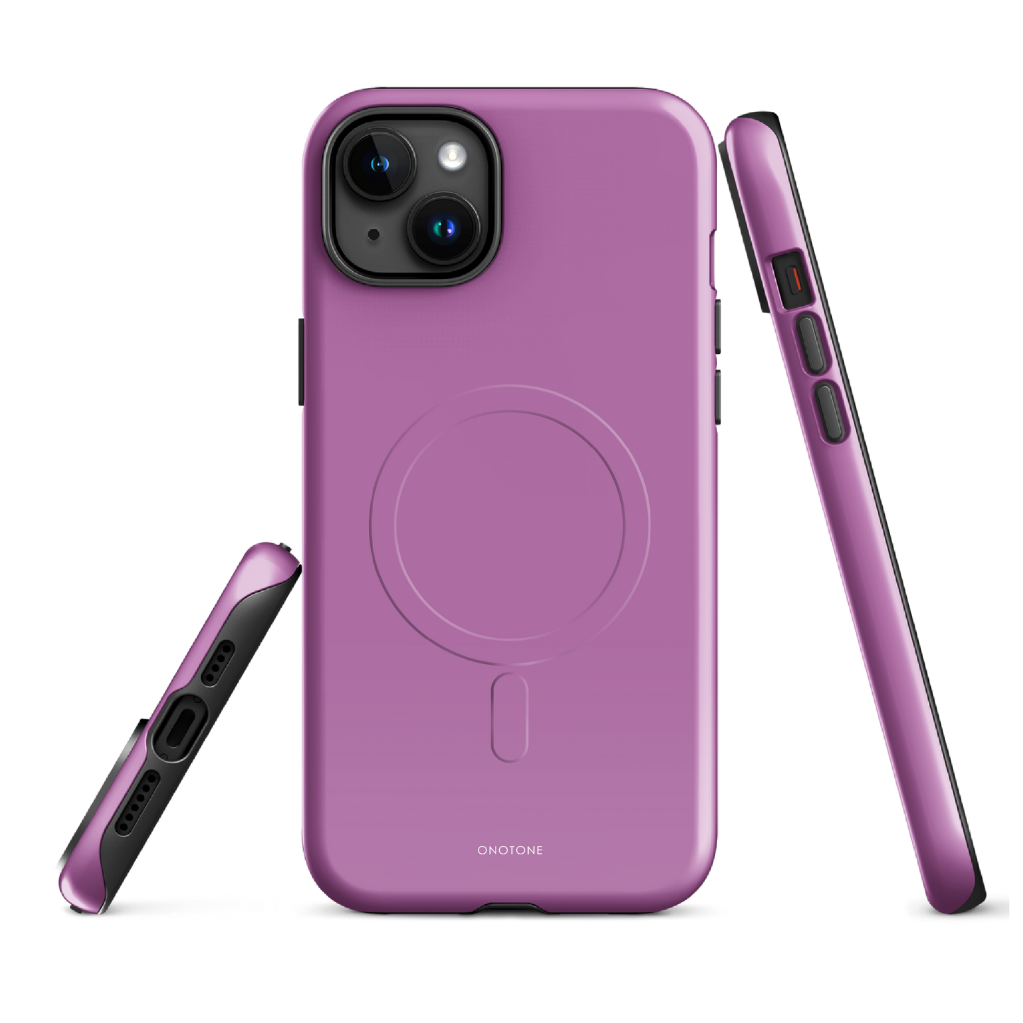 Solid Color pink iPhone® Case - Pantone® 252