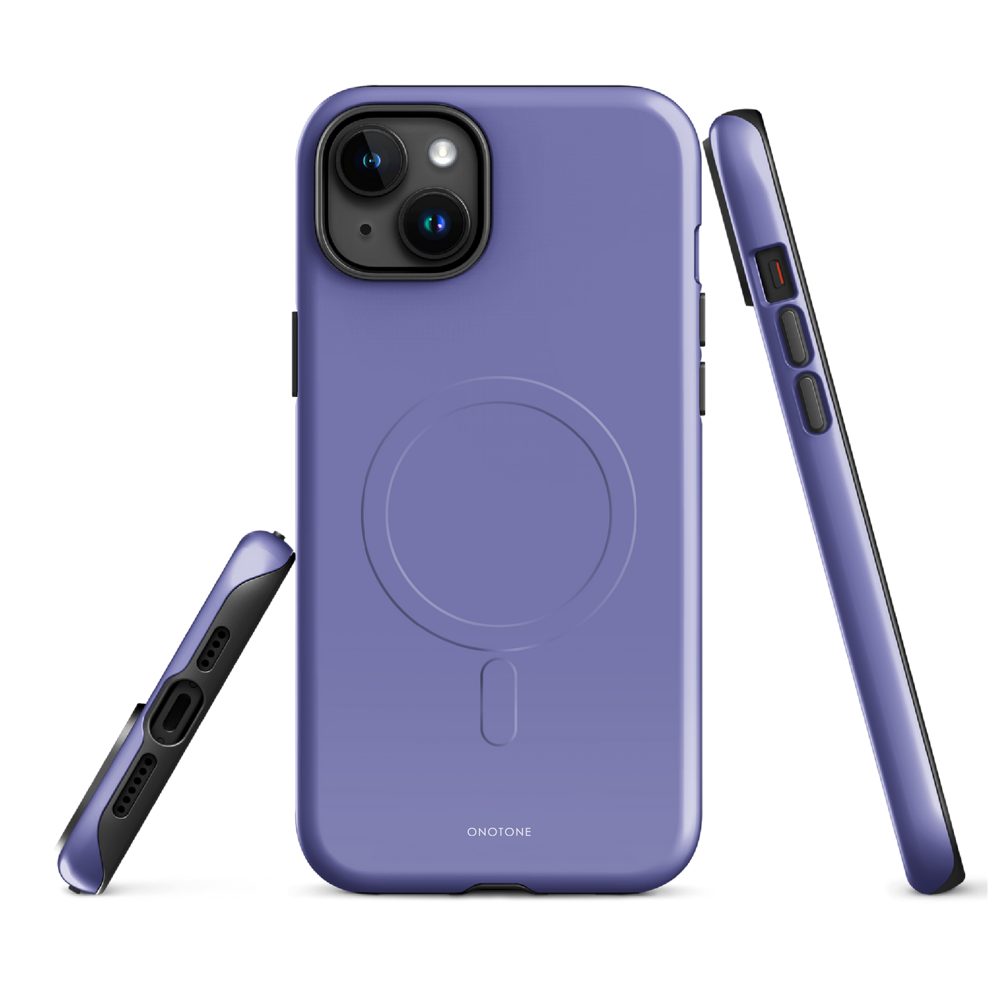 Solid Color purple iPhone® Case - Pantone® 272