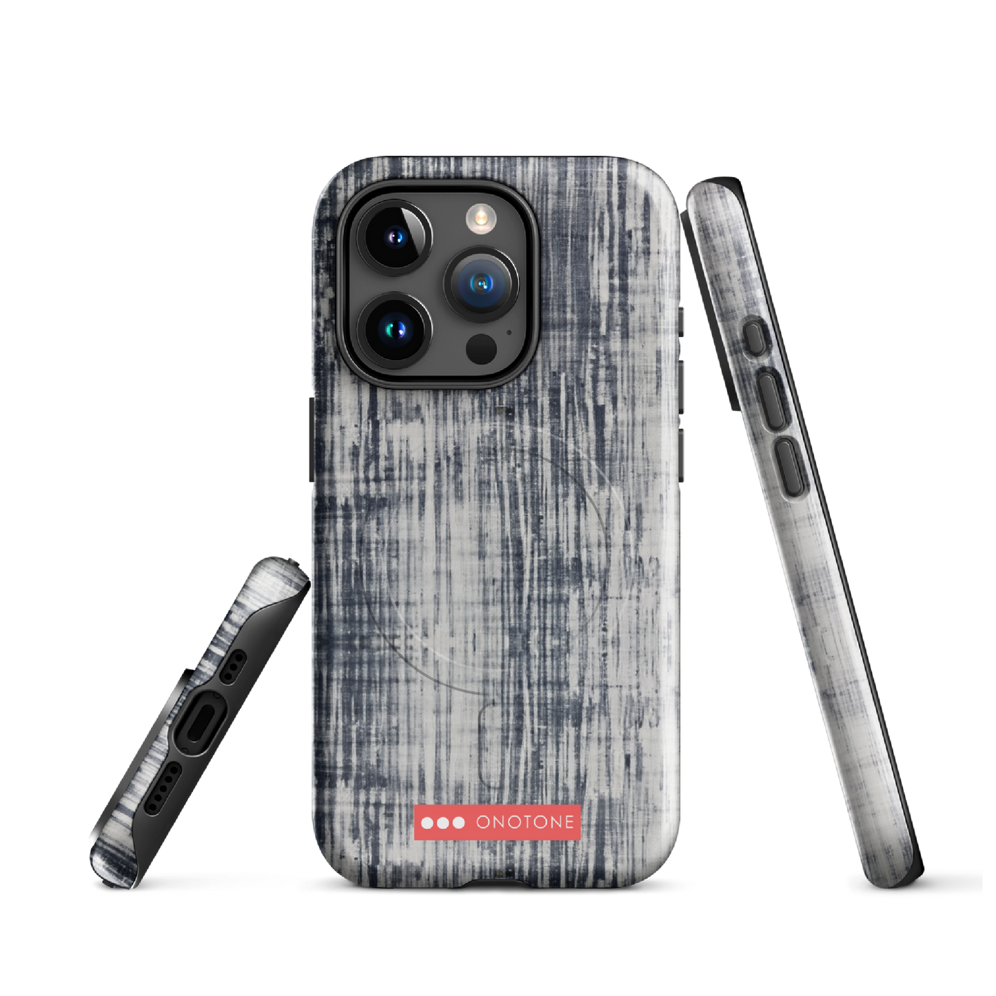 Japanese design indigo iPhone® Case (IND-040)