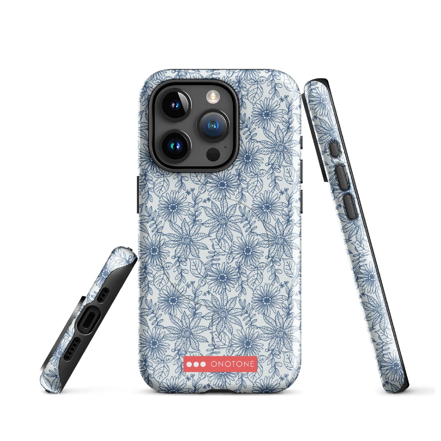 Japanese design indigo iPhone® Case