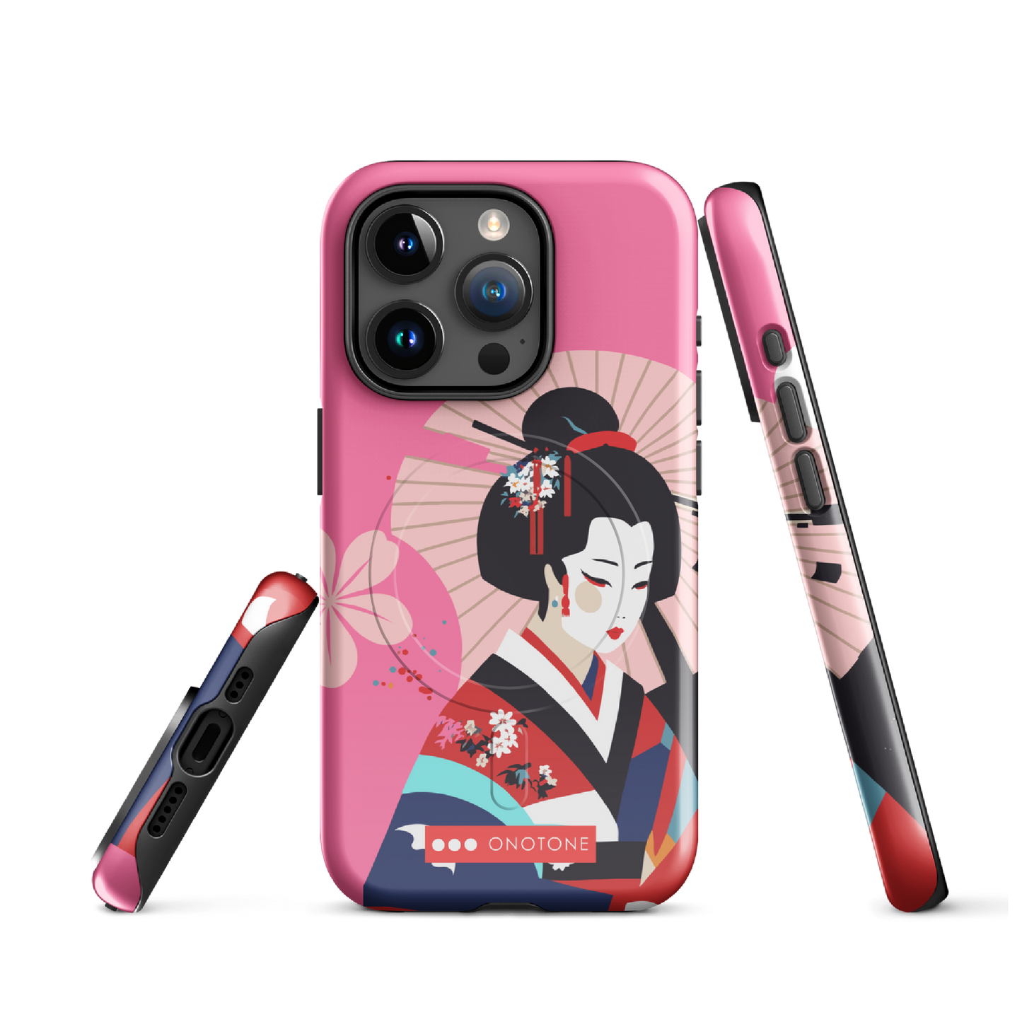 Dual Layer geisha modern iPhone® Case ( MD-2121)