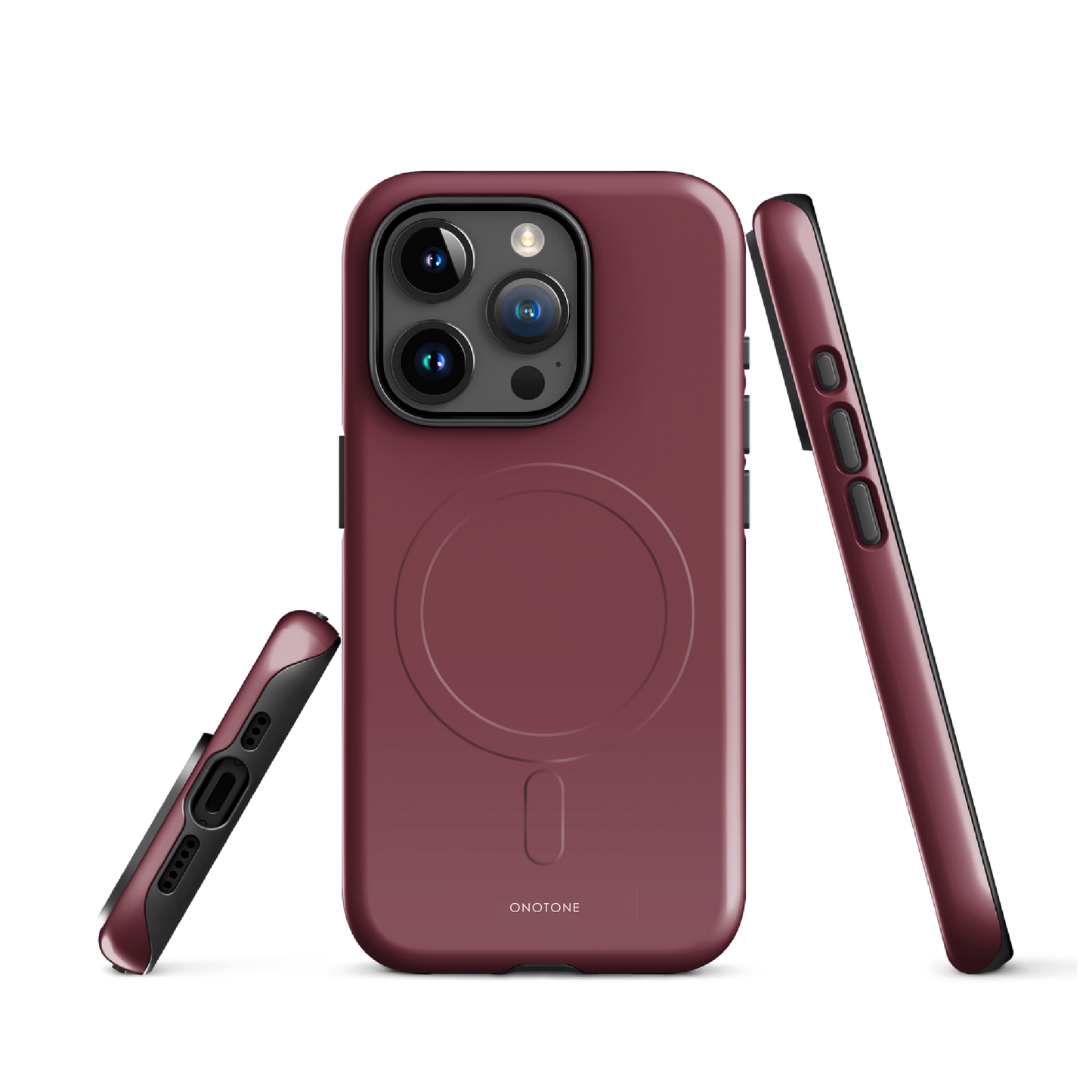 Solid Color red iPhone® Case - Pantone® 195