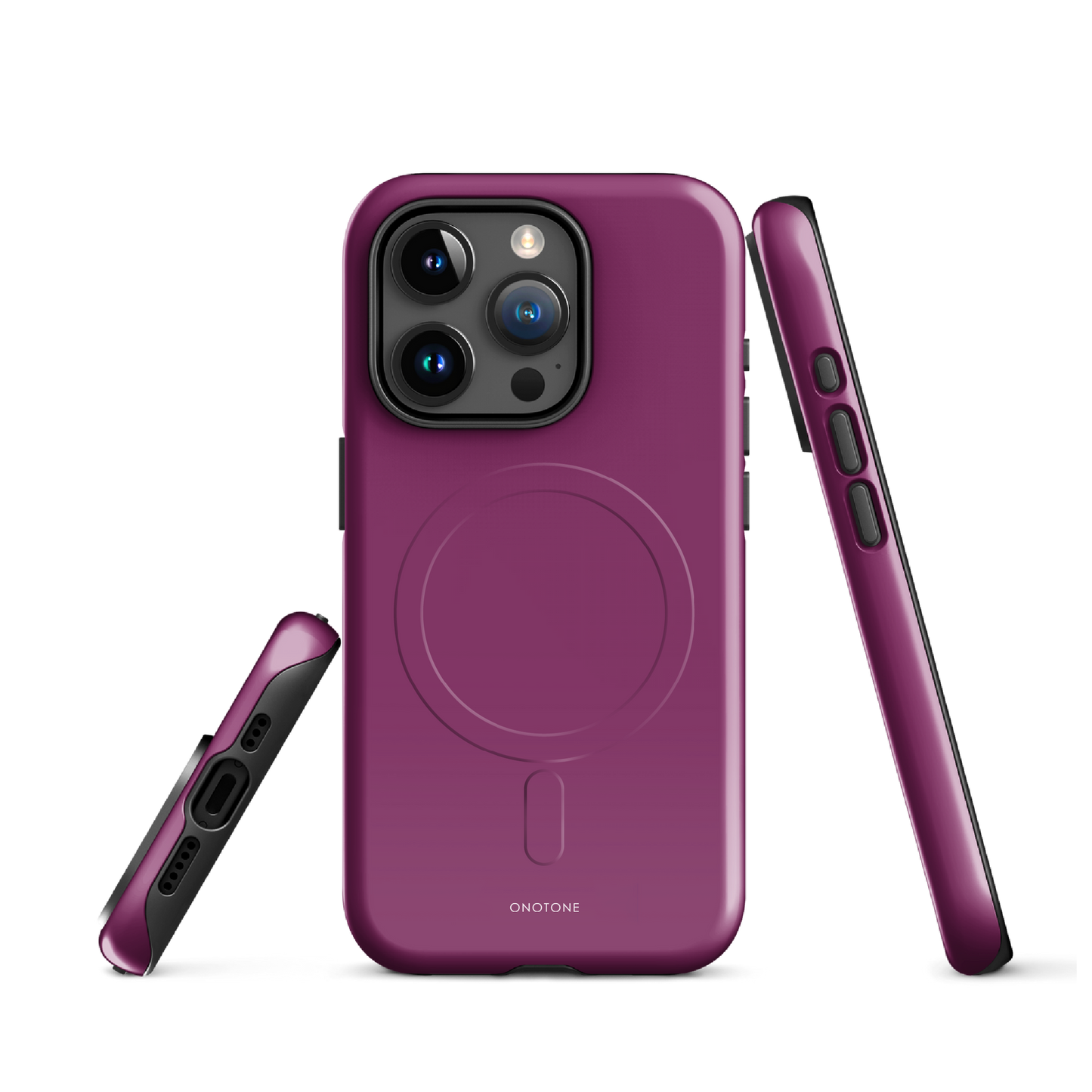 Solid Color purple iPhone® Case - Pantone® 242