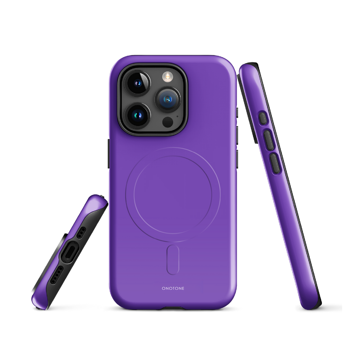 Solid Color purple iPhone® Case - Pantone® 266