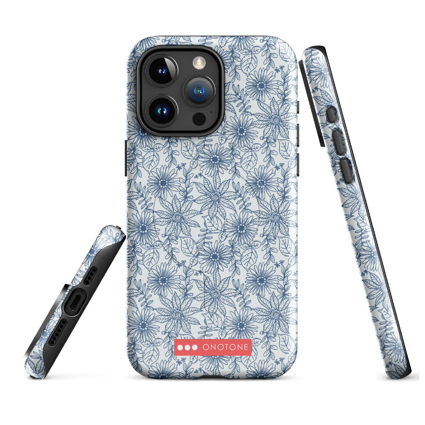 Japanese design indigo iPhone® Case