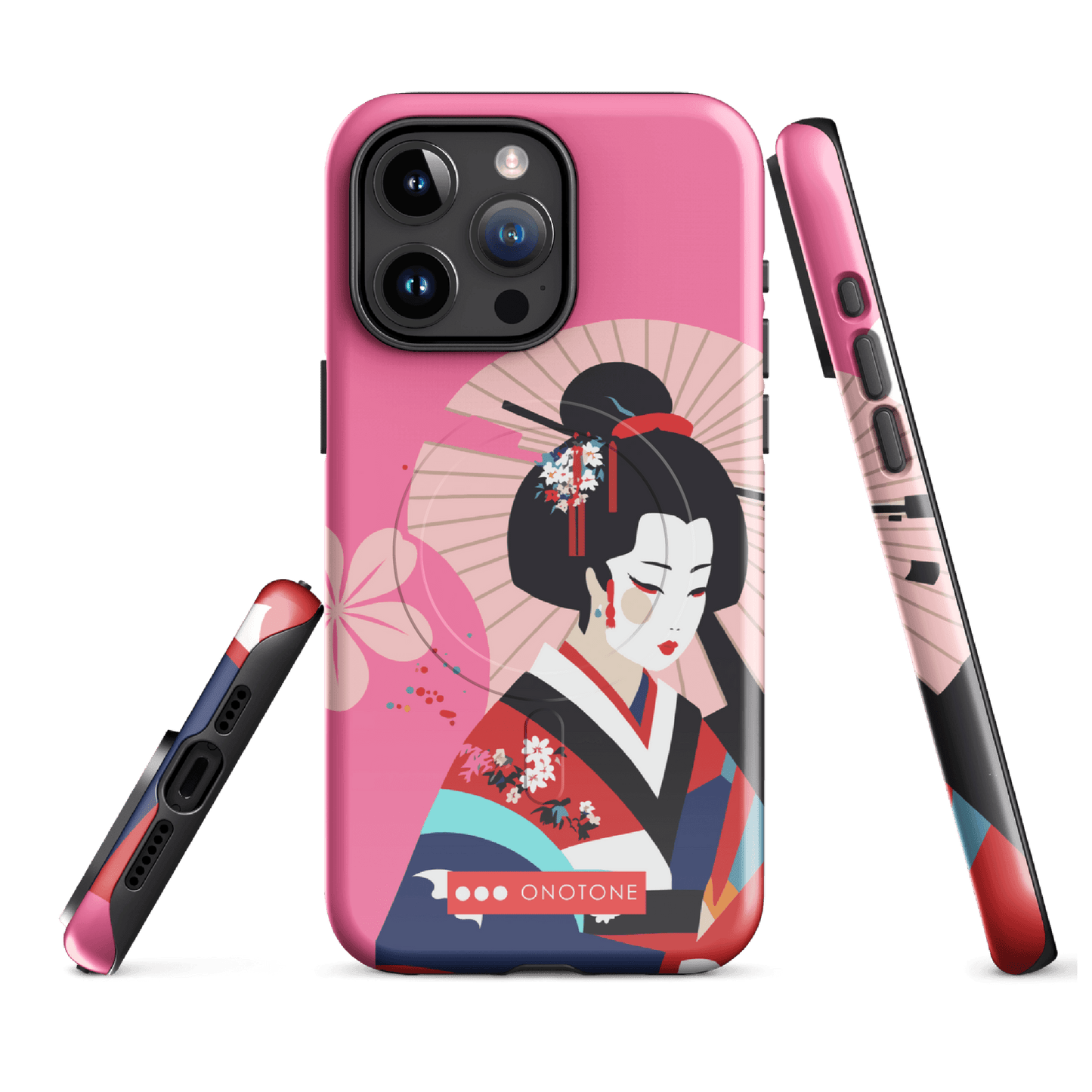Dual Layer geisha modern iPhone® Case ( MD-2121)