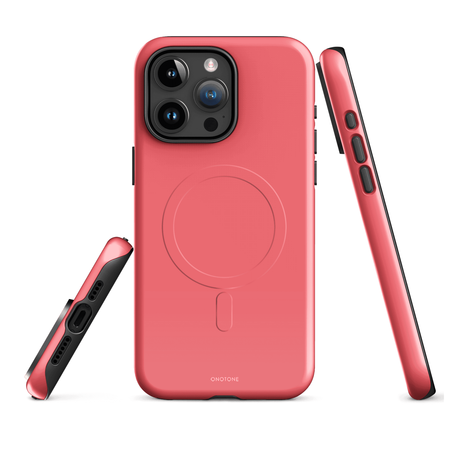 Light Coral Red iPhone Case