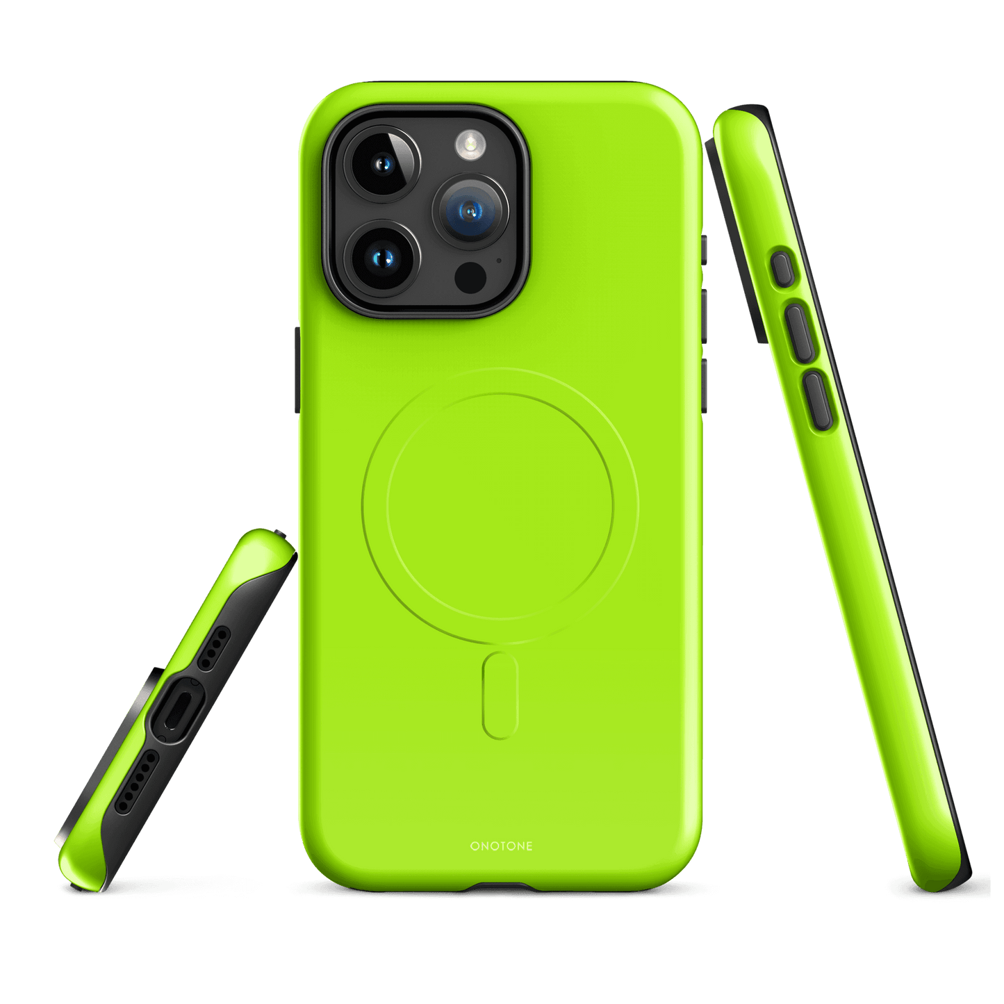 Neon Green iPhone Case