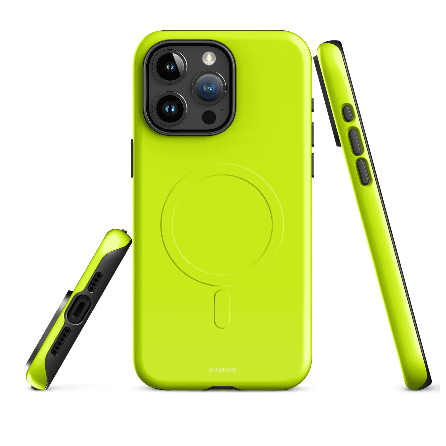 Neon Safety Yellow iPhone Case - Pantone Safety yellow