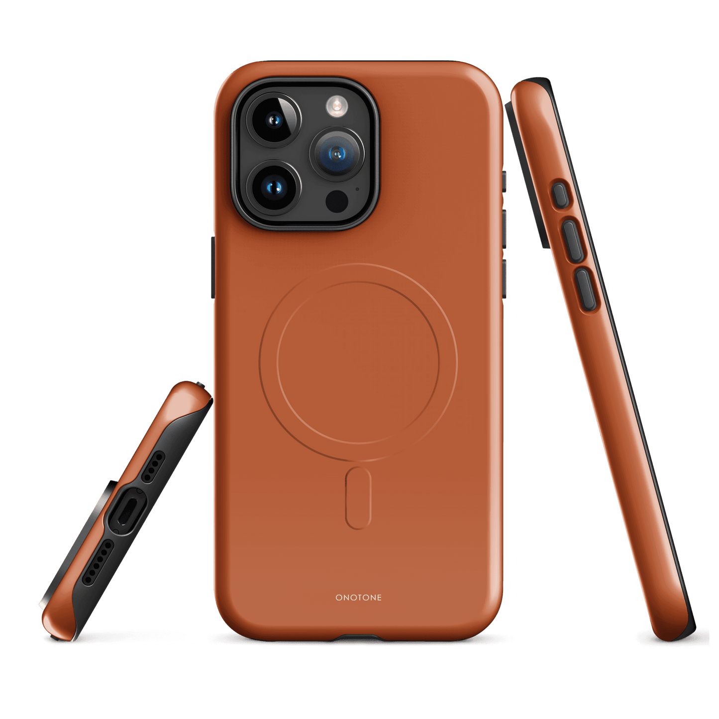 Solid Color orange iPhone® Case - Pantone® 167