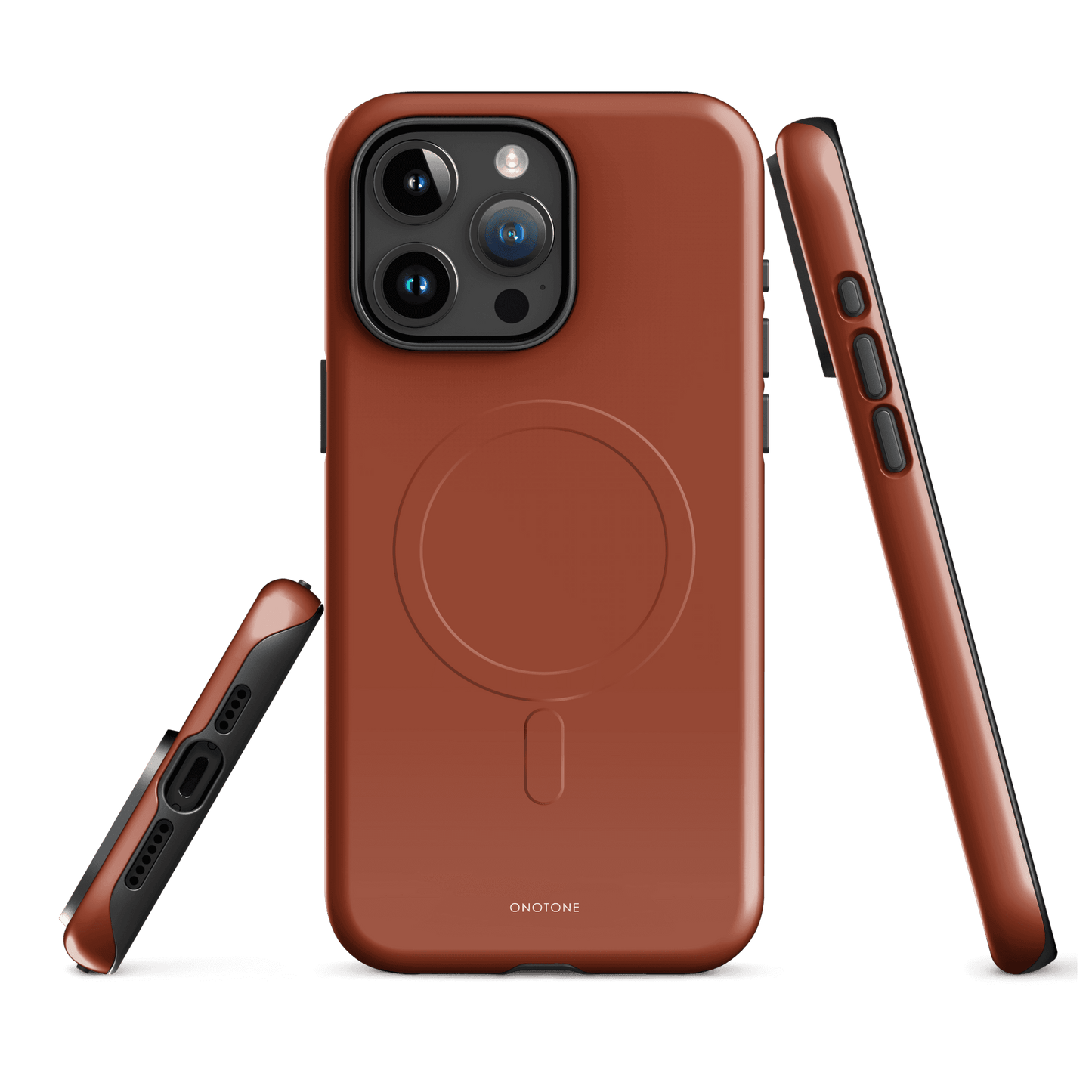 Solid Color brown iPhone® Case - Pantone® 174