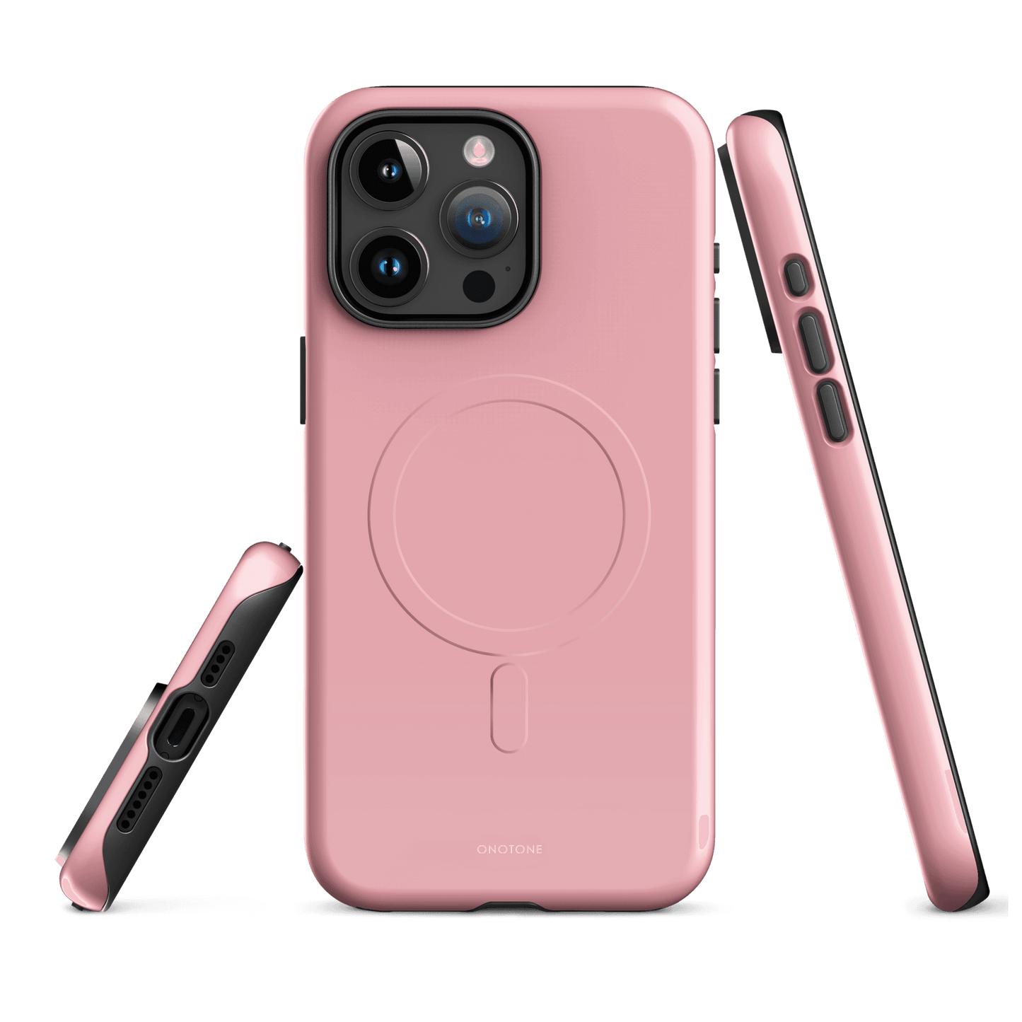 Solid Color pink iPhone® Case - Pantone® 176