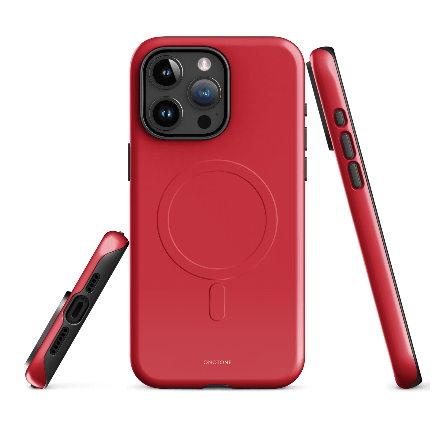 Solid Color red iPhone® Case - Pantone® 186
