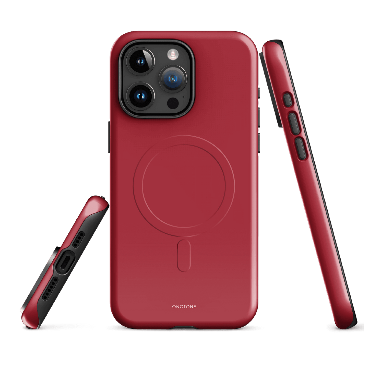 Solid Color red iPhone® Case - Pantone® 187