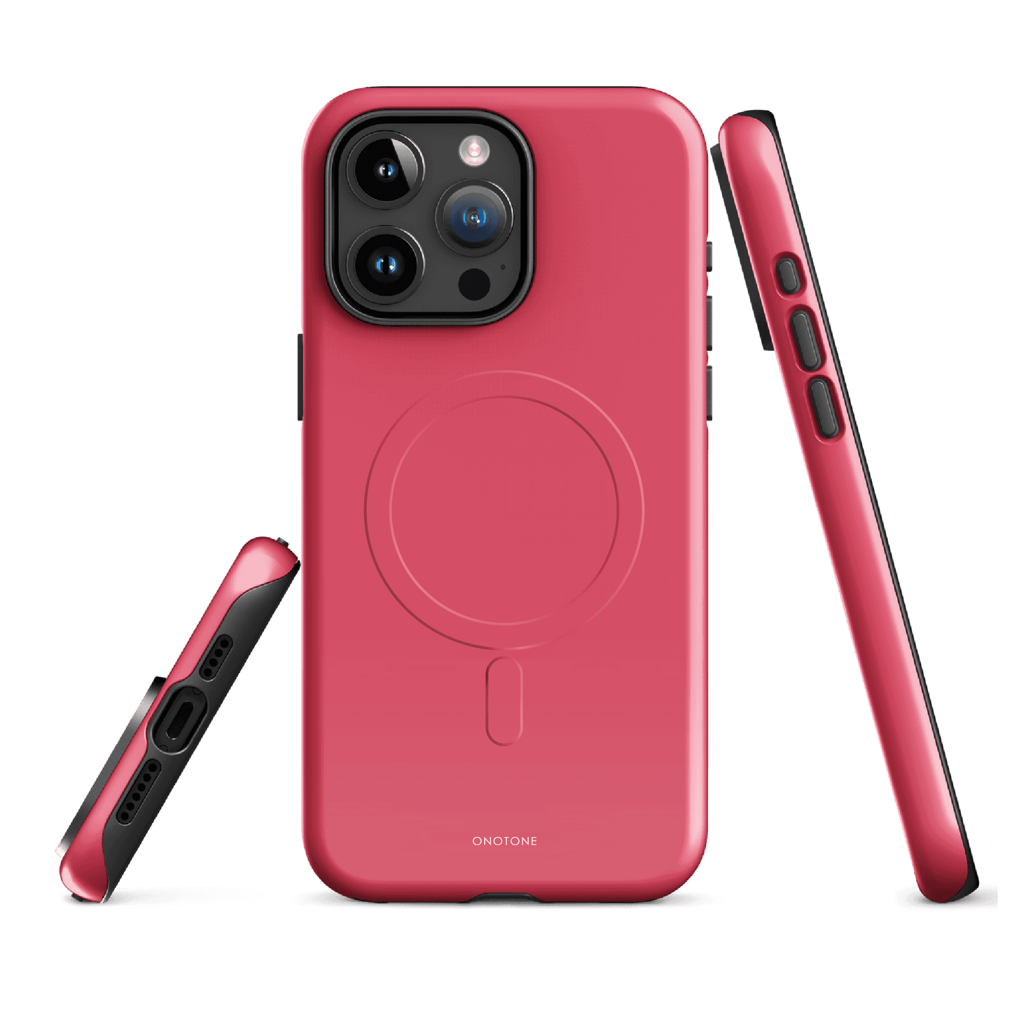 Solid Color red iPhone® Case - Pantone® 198
