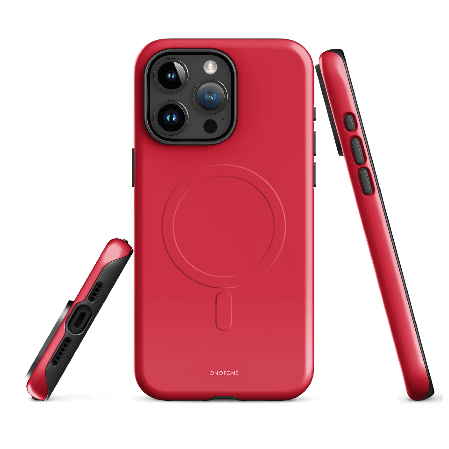 Solid Color red iPhone® Case - Pantone® 199