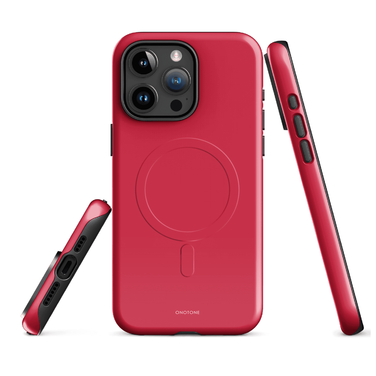 Solid Color red iPhone® Case - Pantone® 206