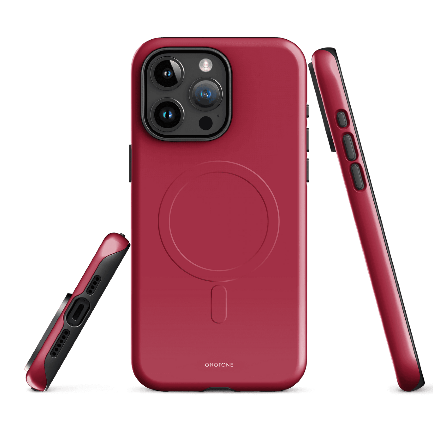 Solid Color red iPhone® Case - Pantone® 207