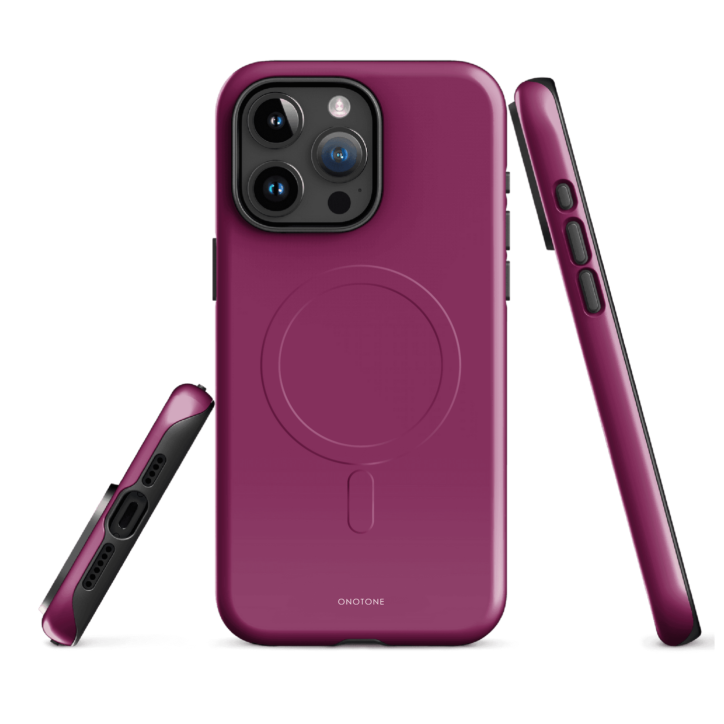 Solid Color purple iPhone® Case - Pantone® 235