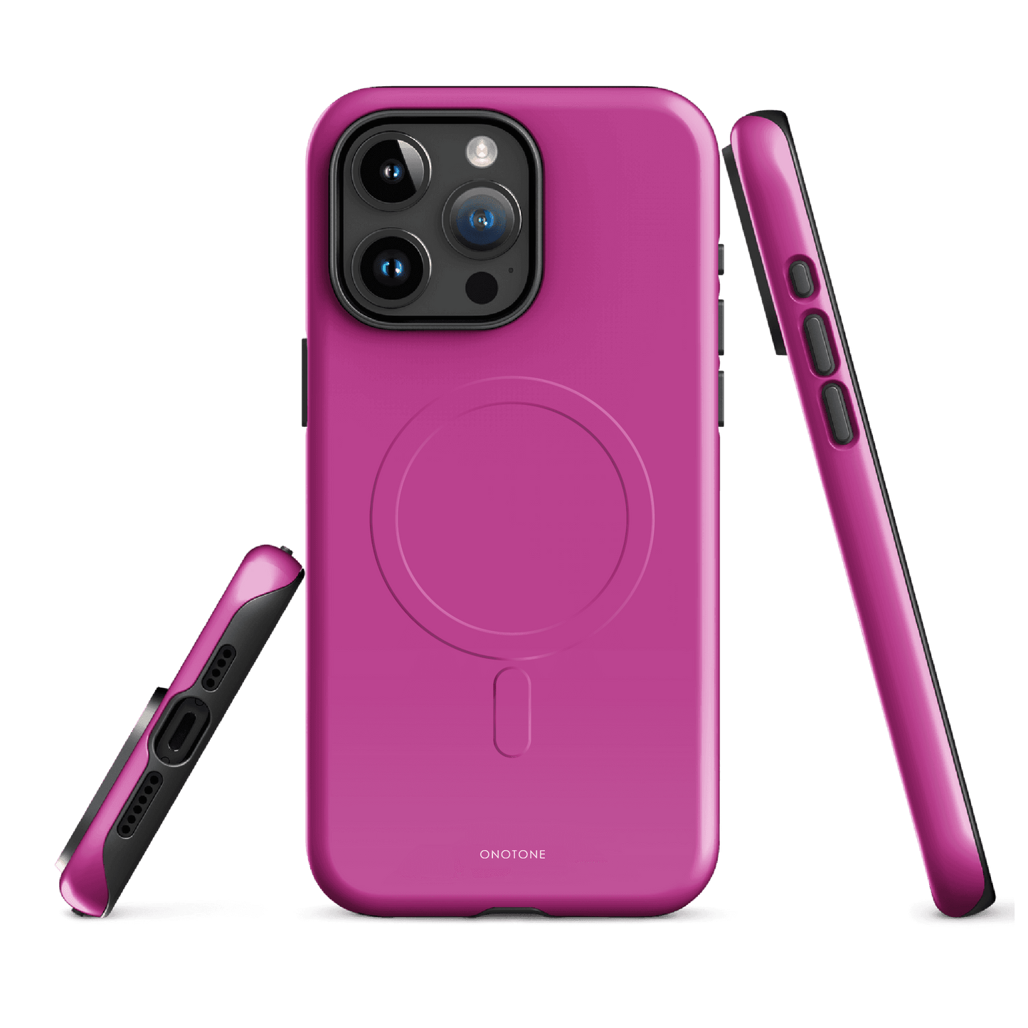 Solid Color pink iPhone® Case - Pantone® 240