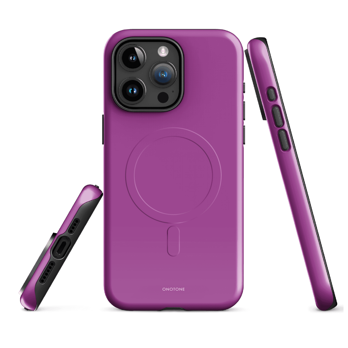 Solid Color purple iPhone® Case - Pantone® 253