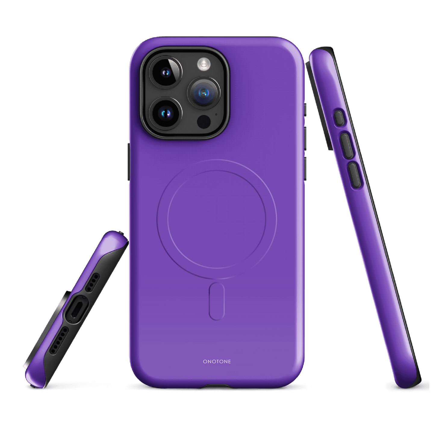 Solid Color purple iPhone® Case - Pantone® 266