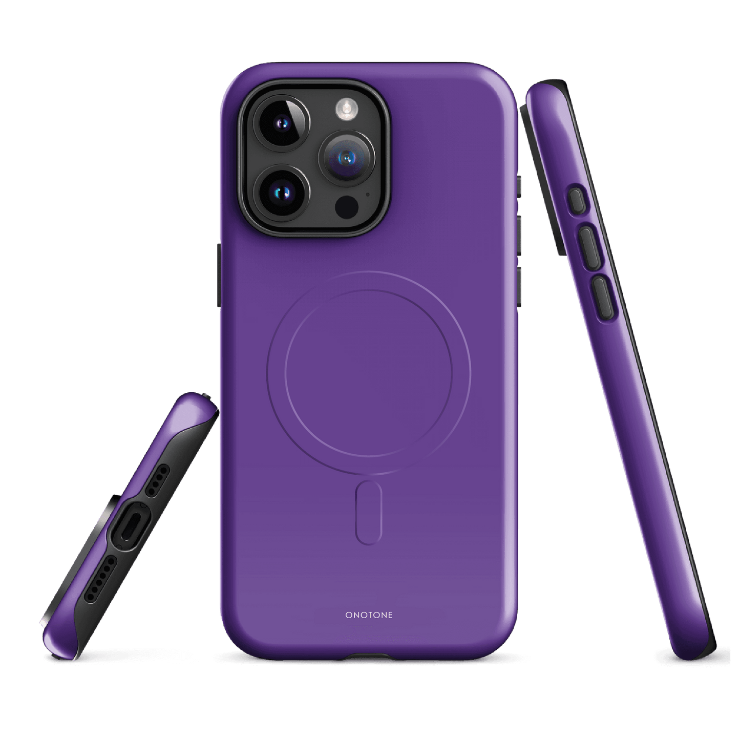 Solid Color purple iPhone® Case - Pantone® 267