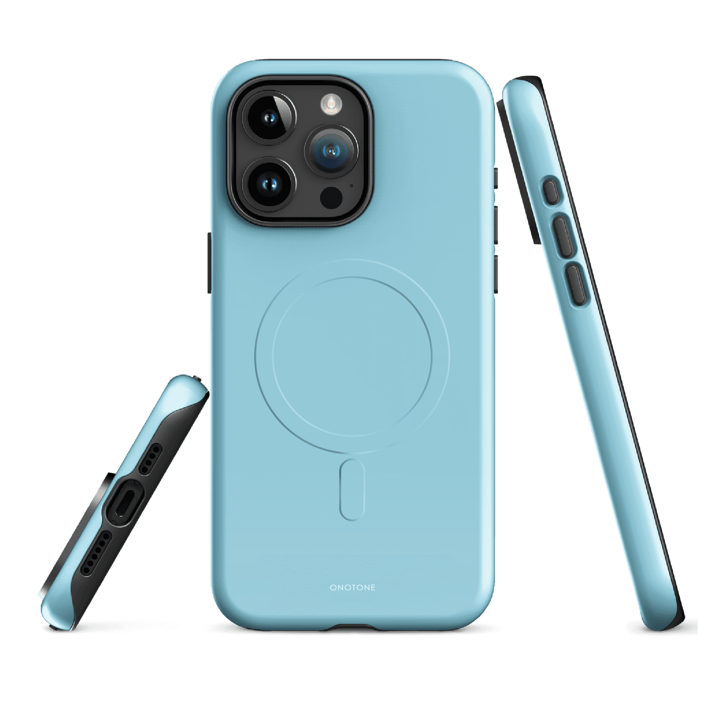 Solid Color baby blue iPhone® Case - Pantone® 304