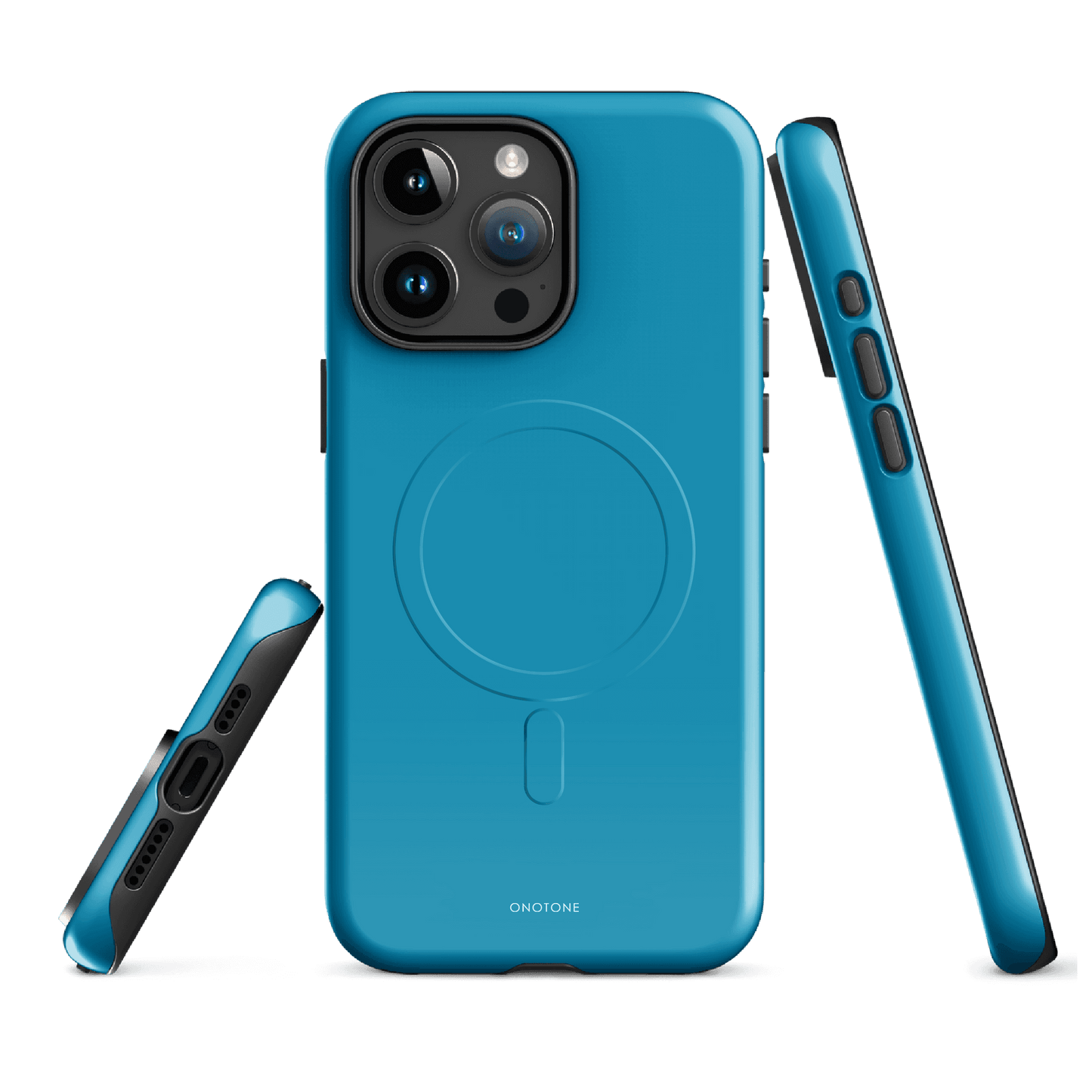 Solid Color blue iPhone® Case - Pantone® 313