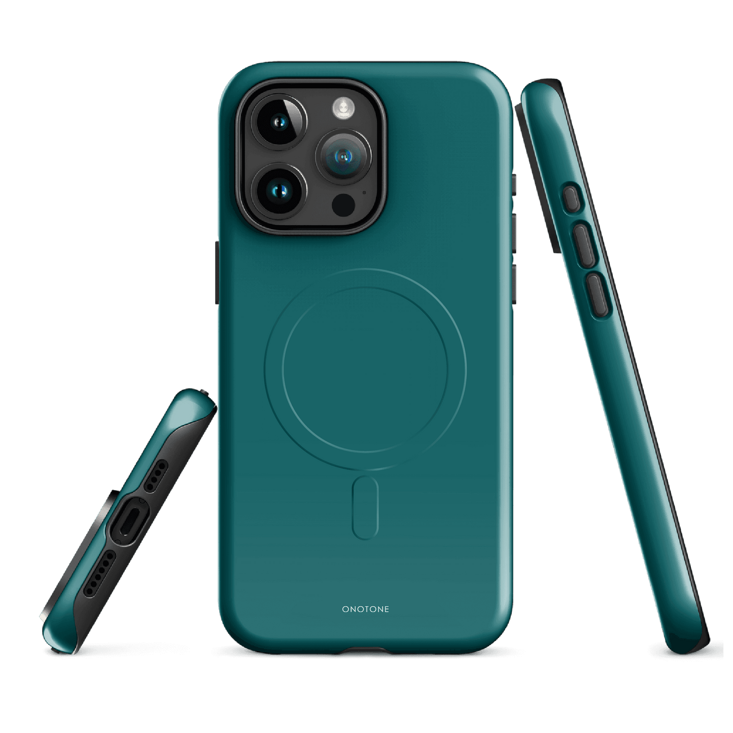 Solid Color blue iPhone® Case - Pantone® 323