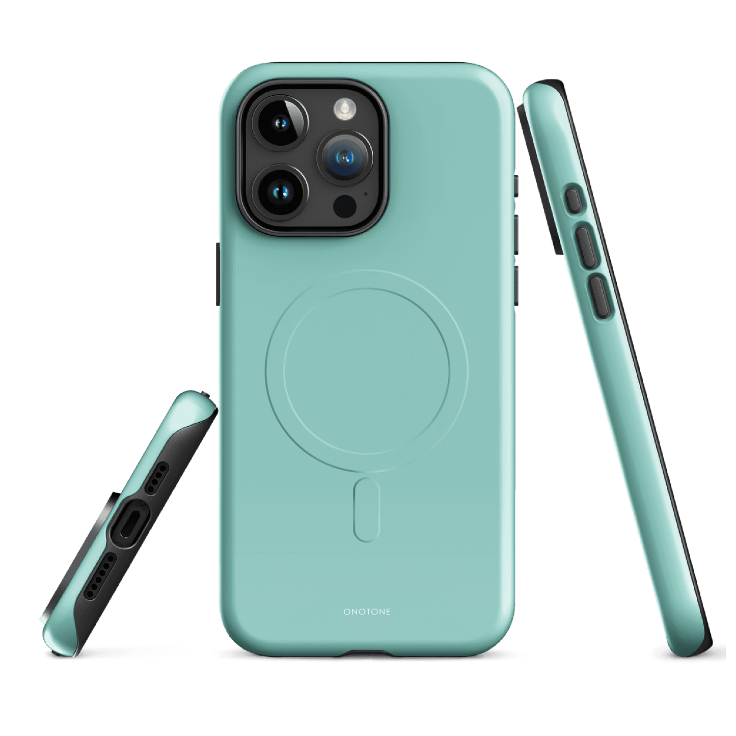 Solid Color light blue iPhone® Case - Pantone® 332