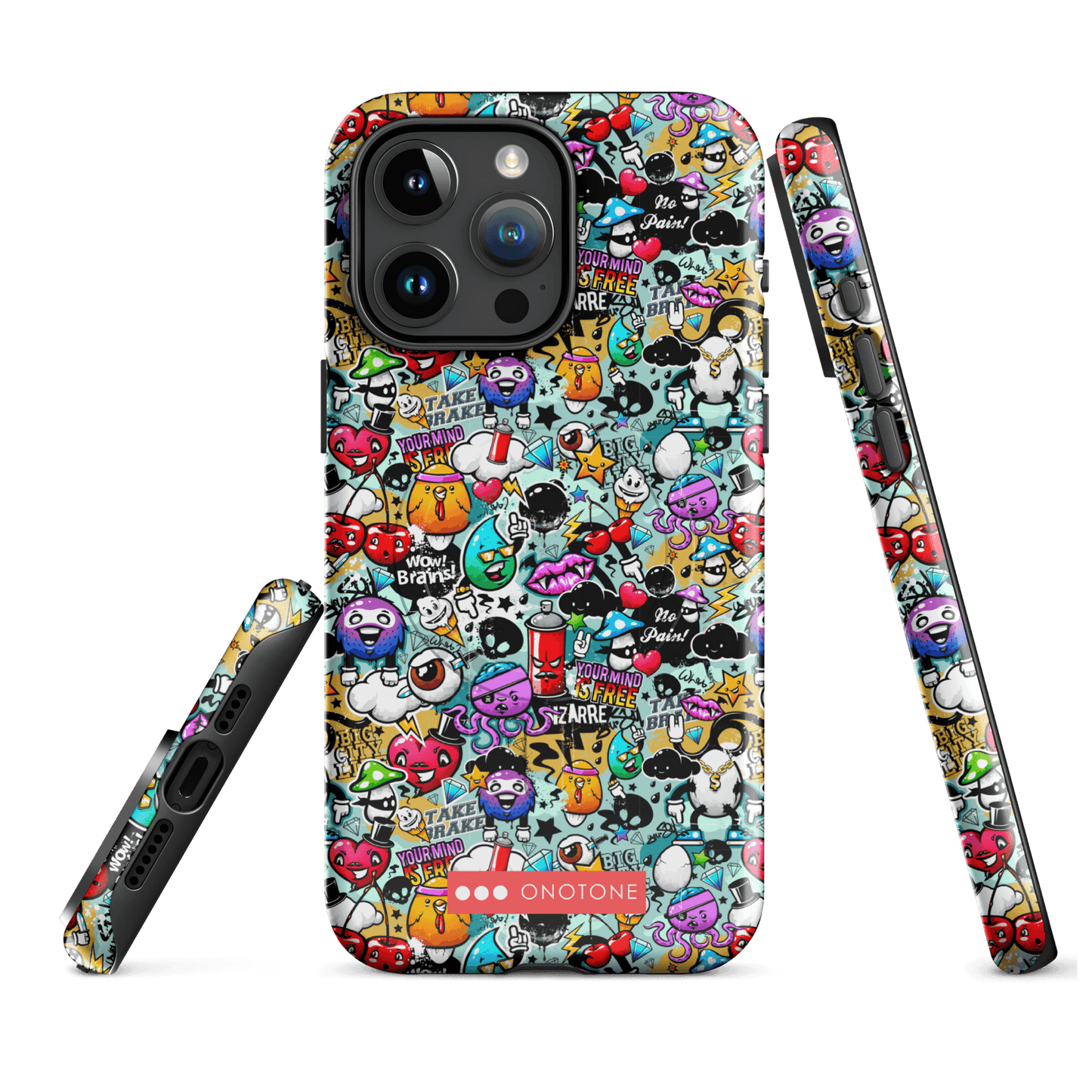 Dual Layer iPhone® Case with Street Art